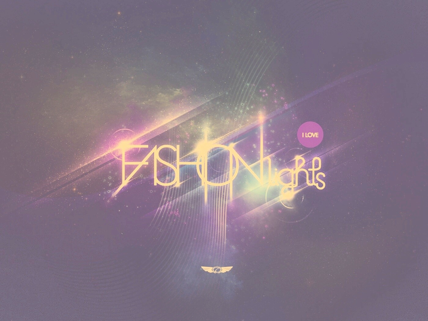 I love fashion lights обои