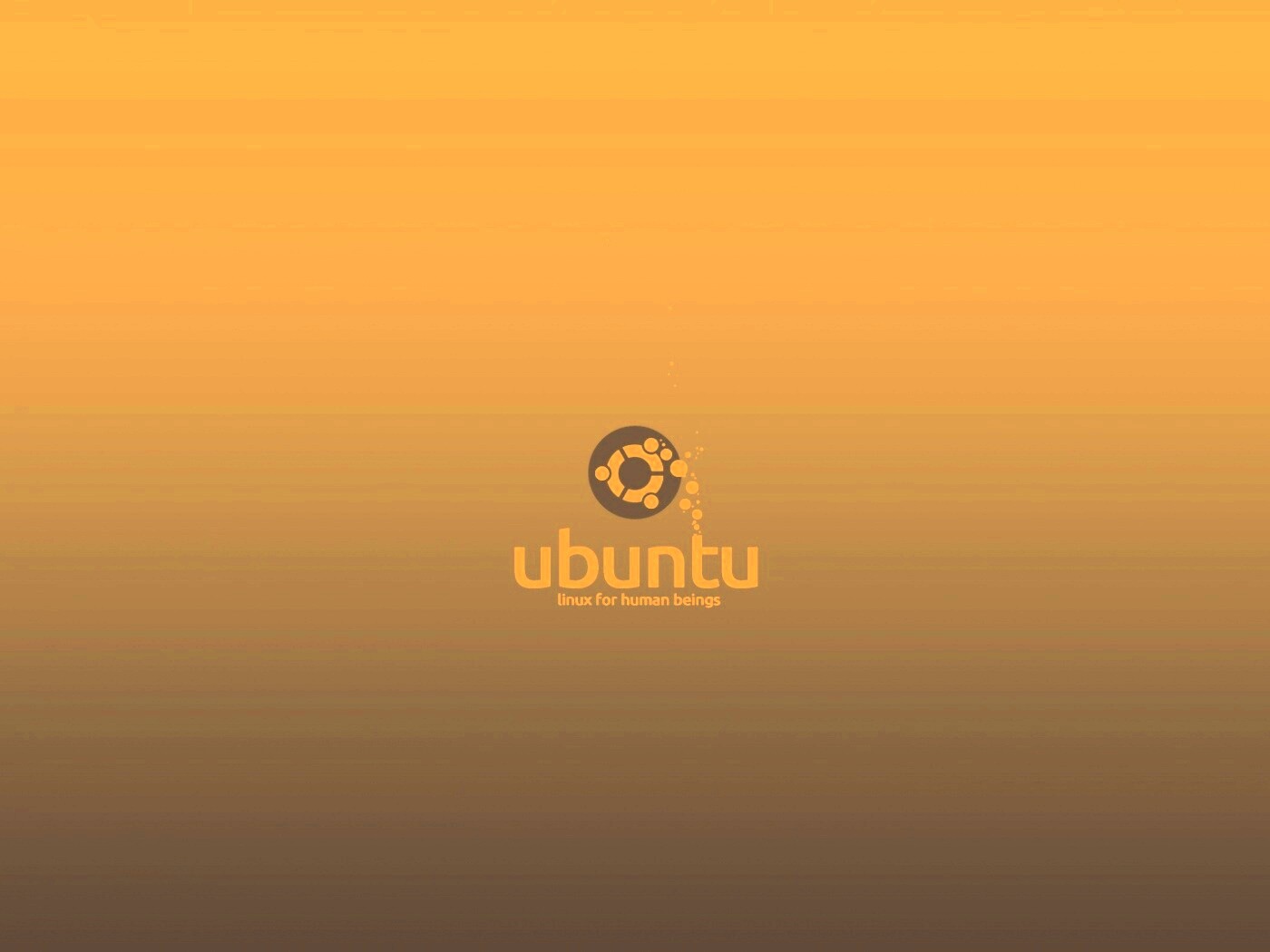 Логотип Ubuntu обои