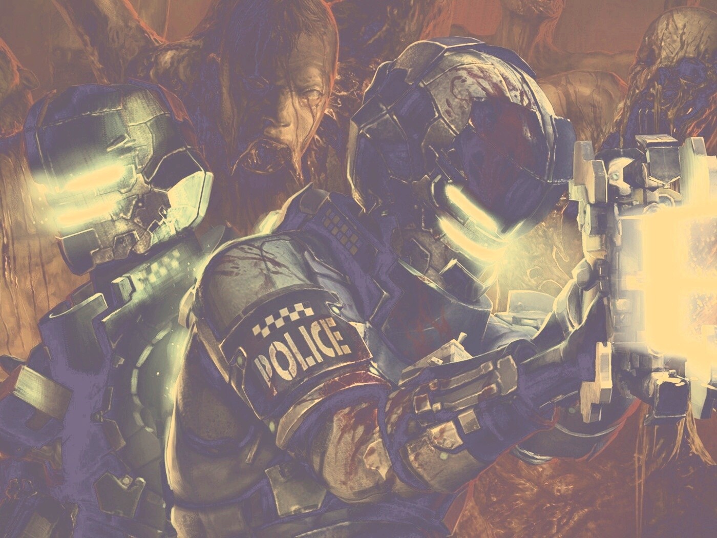 Dead Space полиция обои