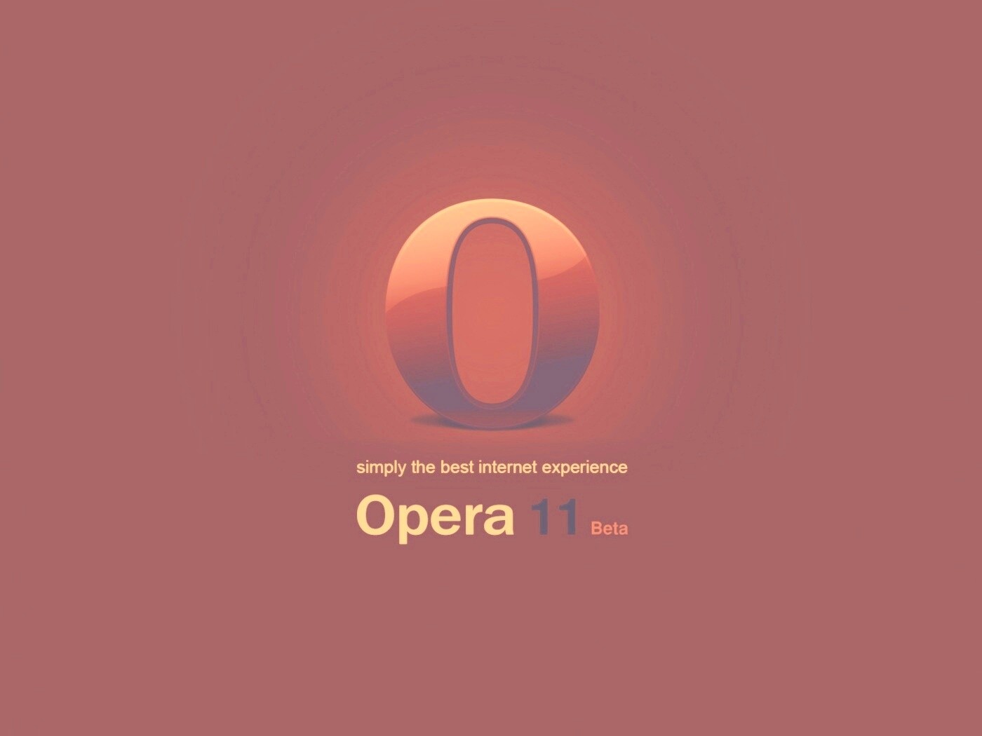 Opera 11 обои