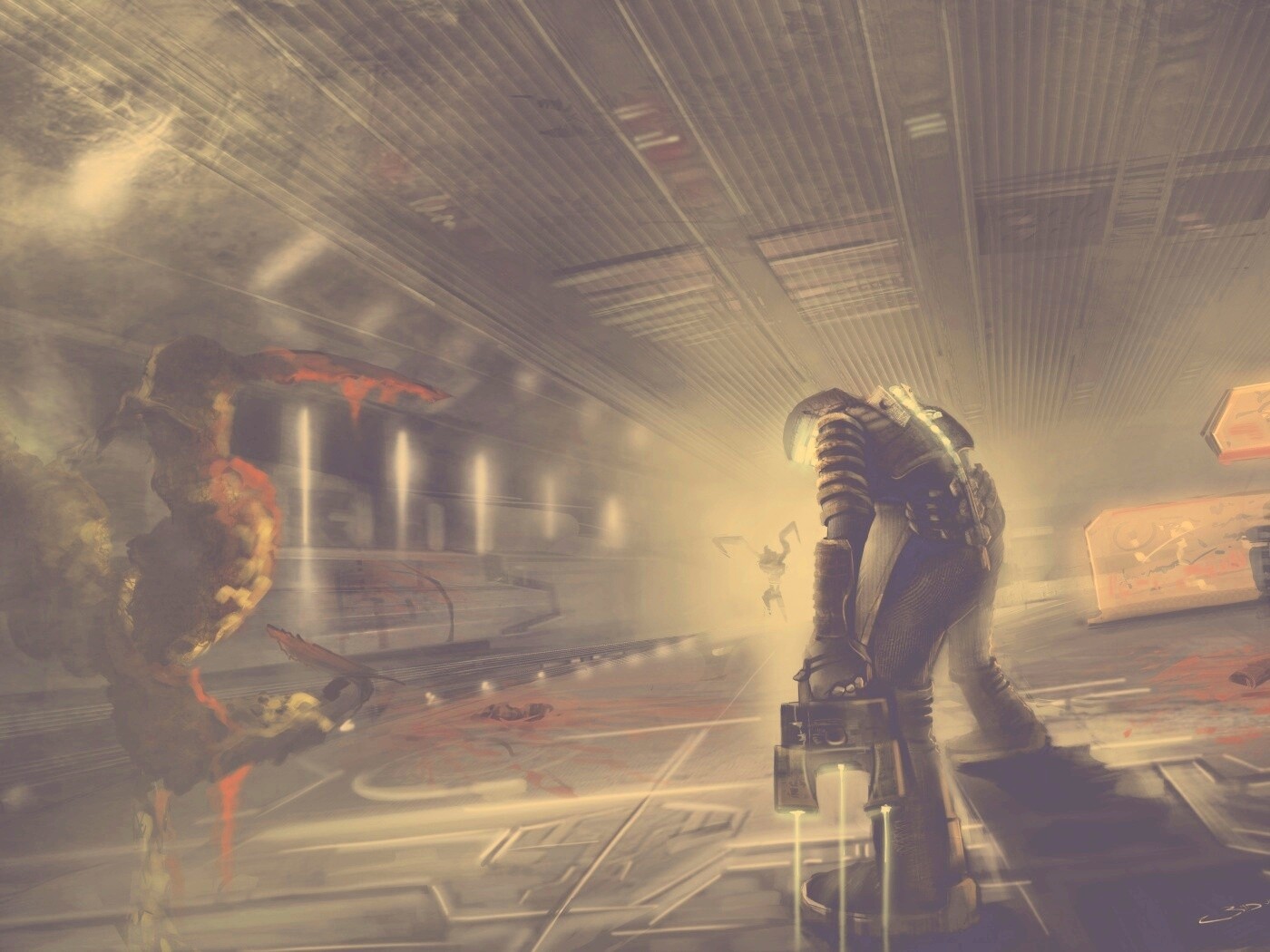 Фан арт Dead Space обои