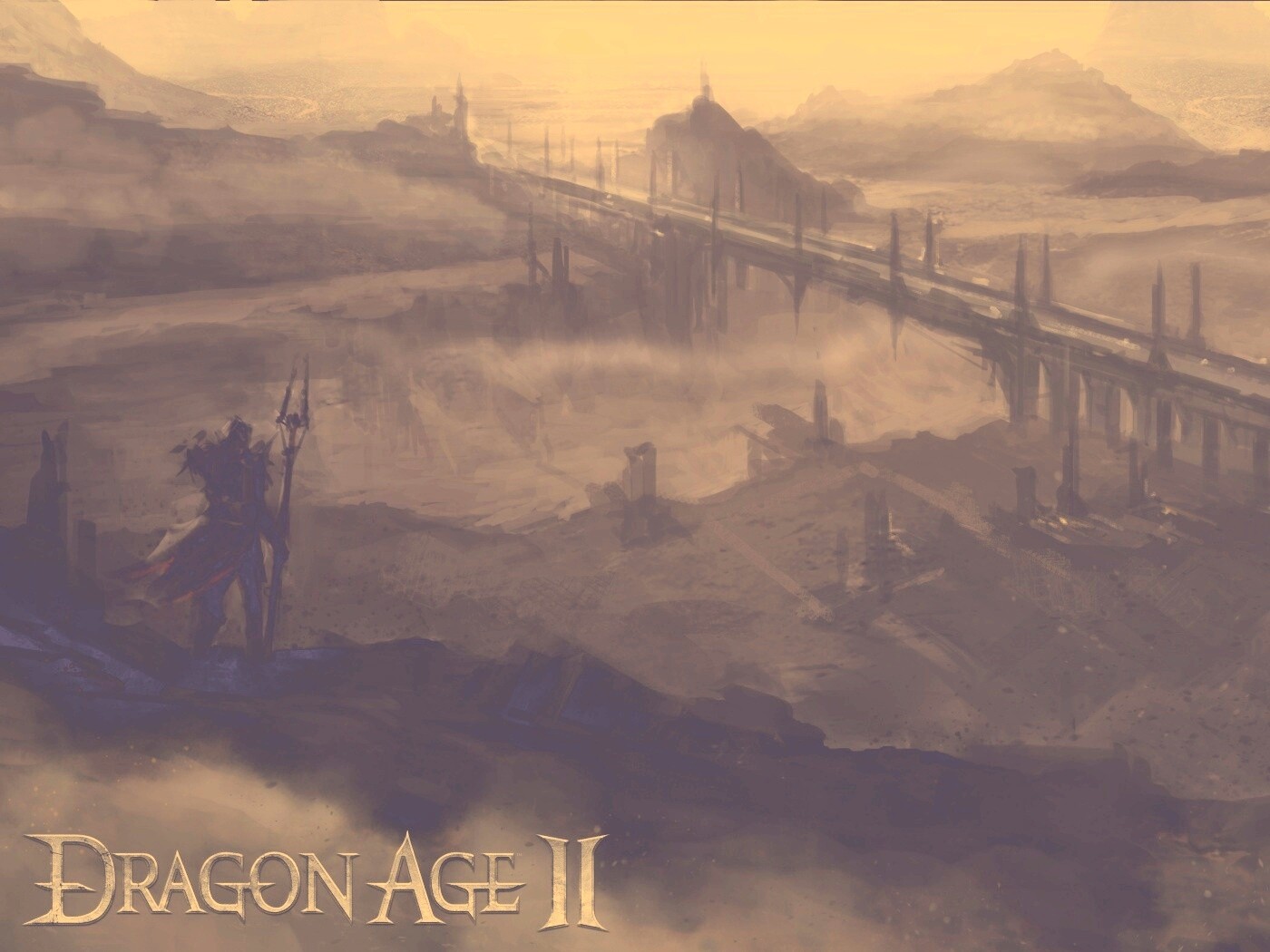Пейзаж Dragon Age обои