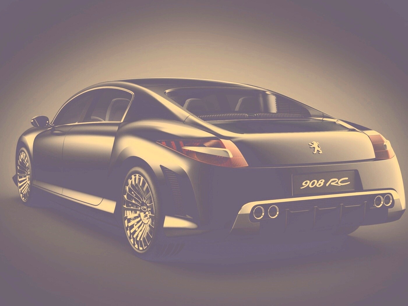 Peugeot 908 RC обои