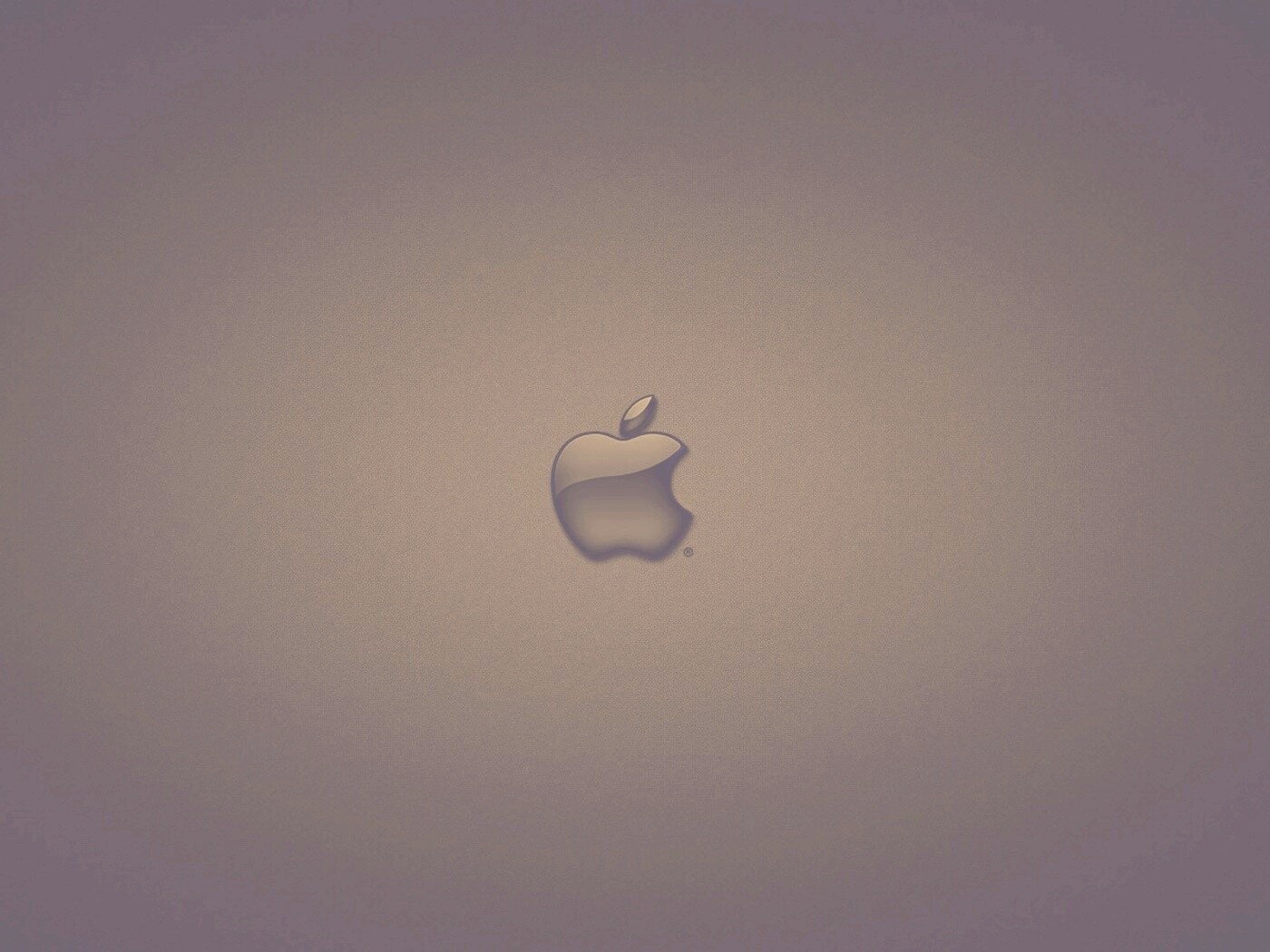 Логотип apple в стекле обои