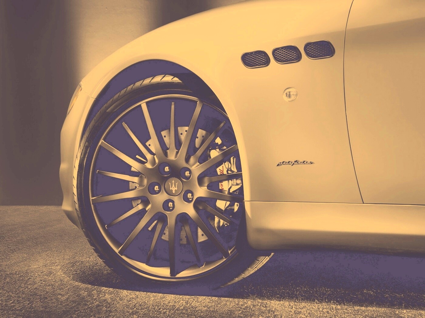 Рендер Maserati Quattropotre обои