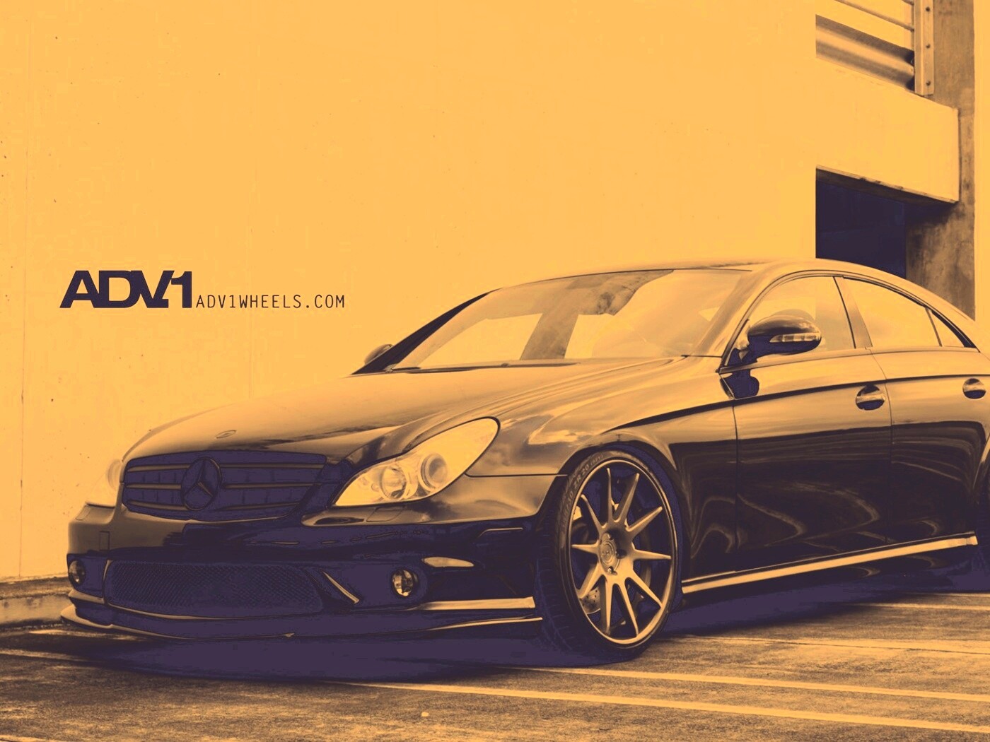 Mercedes CLS55 Amg обои