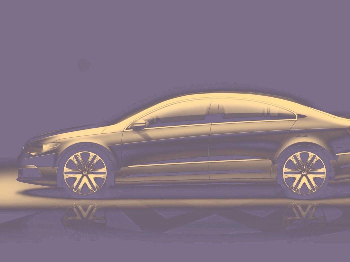 Концепт VolksWagen Phaeton обои