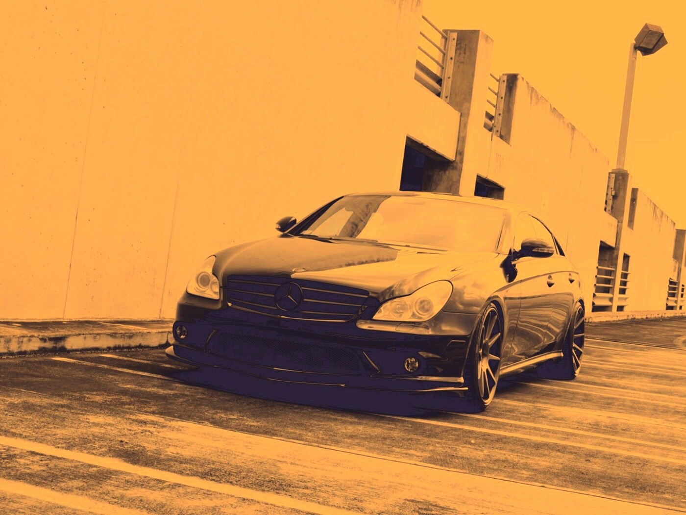 Mercedes сды55 AMG обои