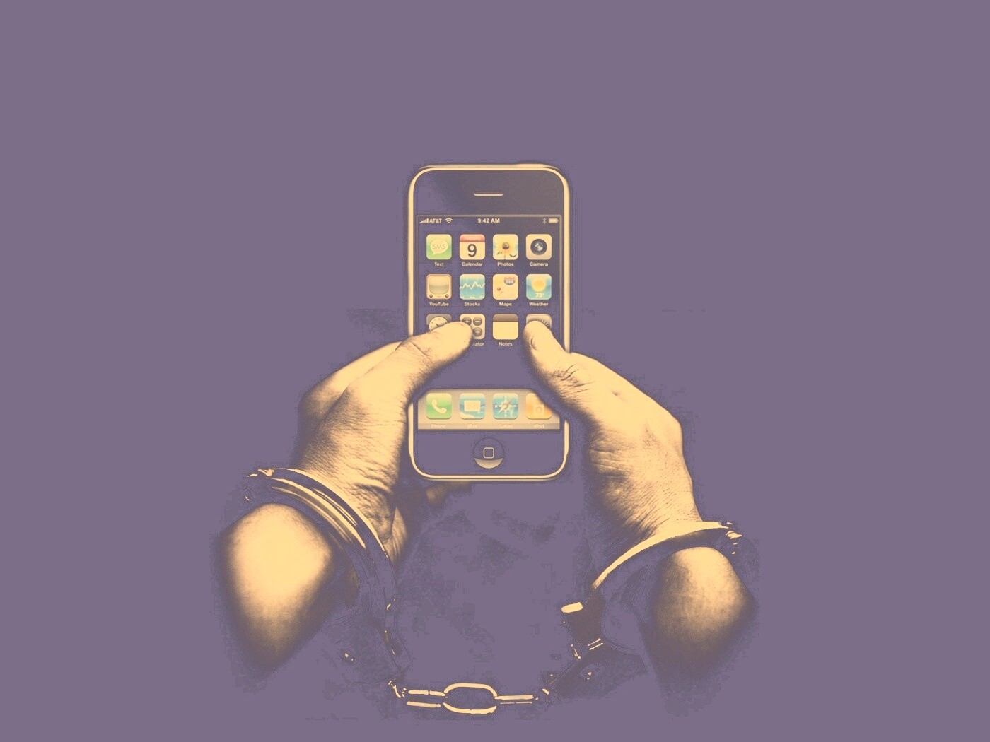 Ты раб своего iPhone обои
