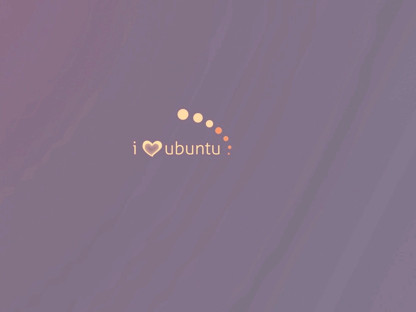 Я люблю убунту обои