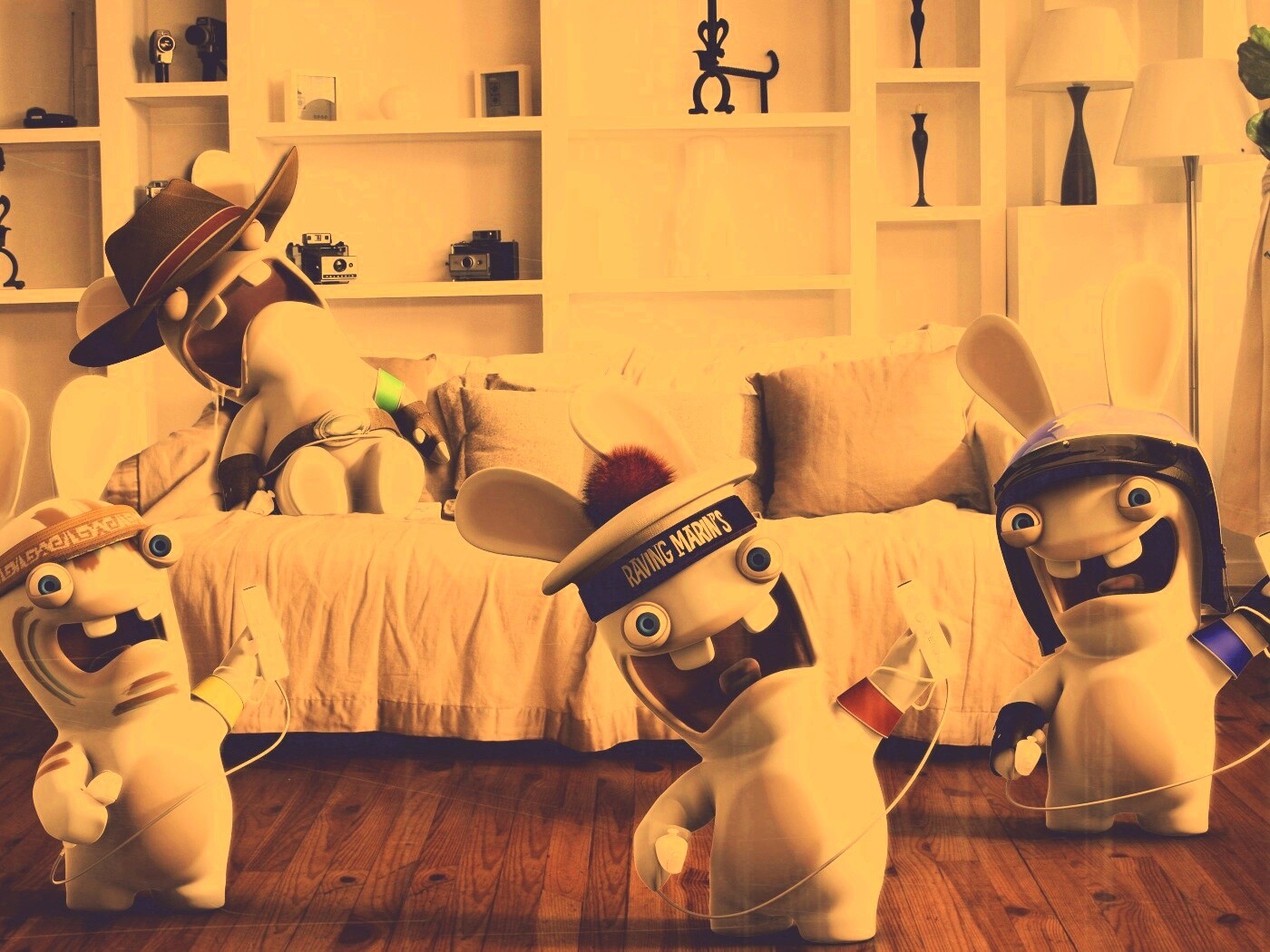 Raving Rabbids wii обои