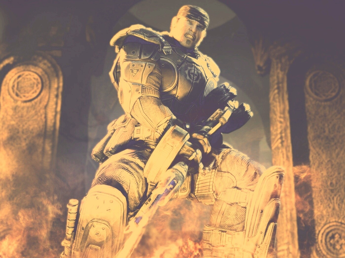 Персонаж из Gears of War обои