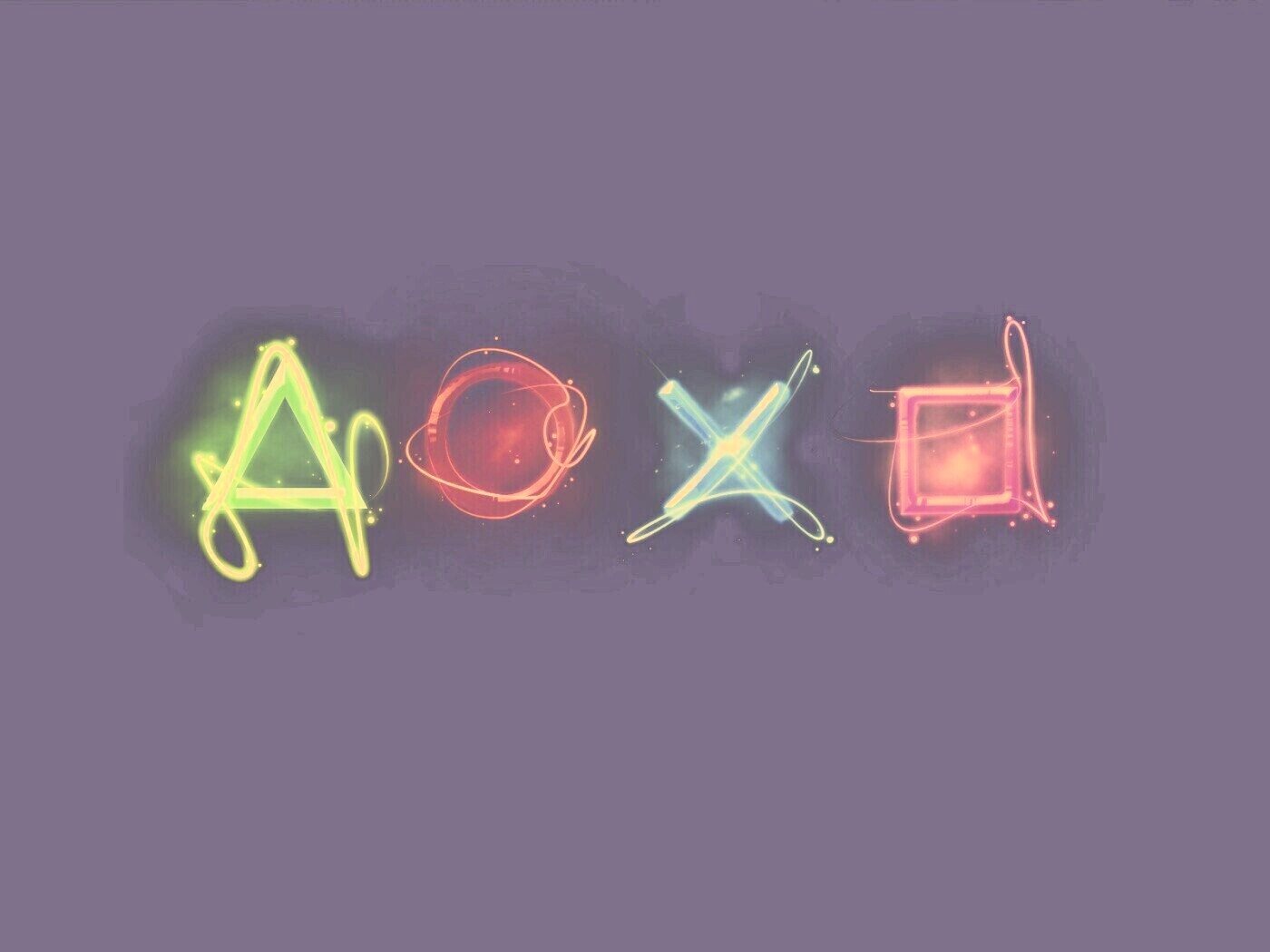 Кнопки контроллера Playstation обои