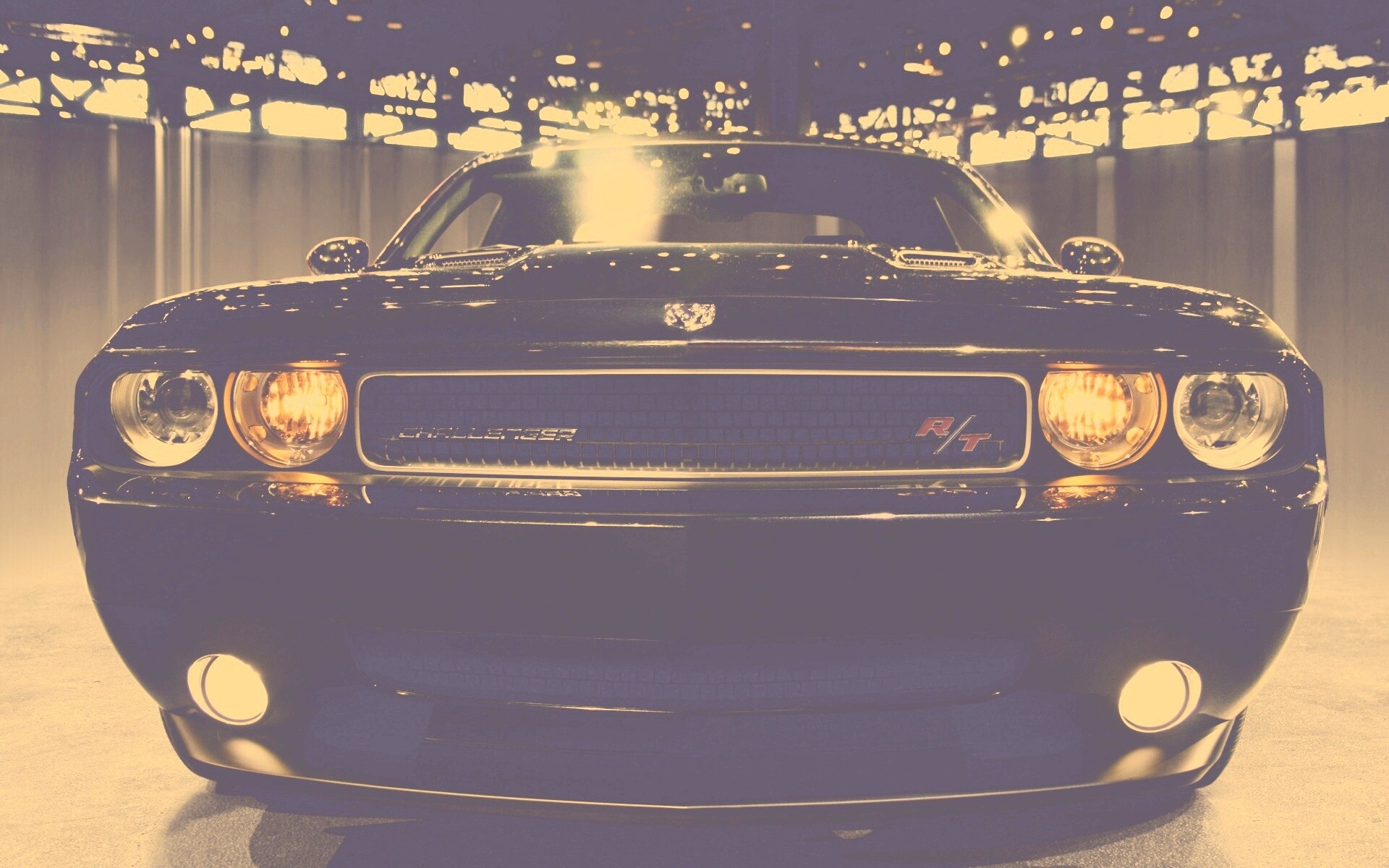 Фары Dodge Challender обои