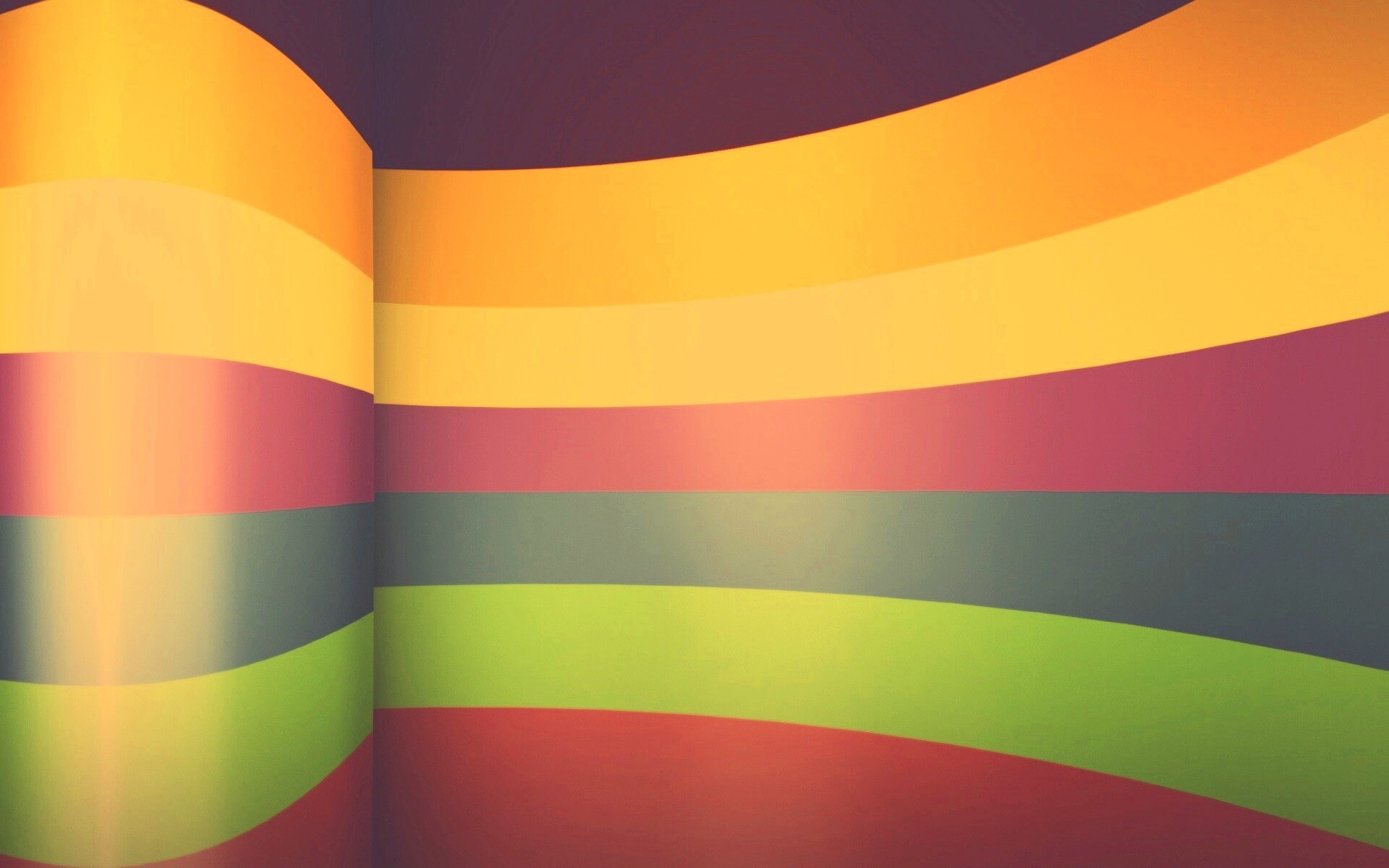 Радужные полосы обои