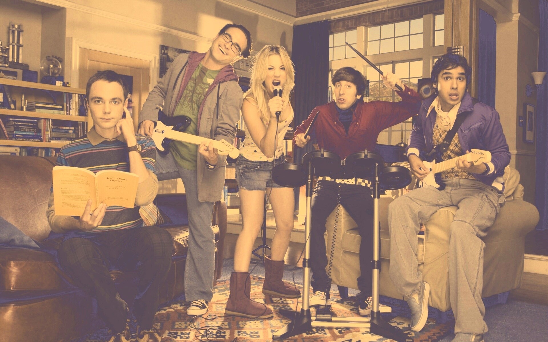 Теория большого взрыва обои