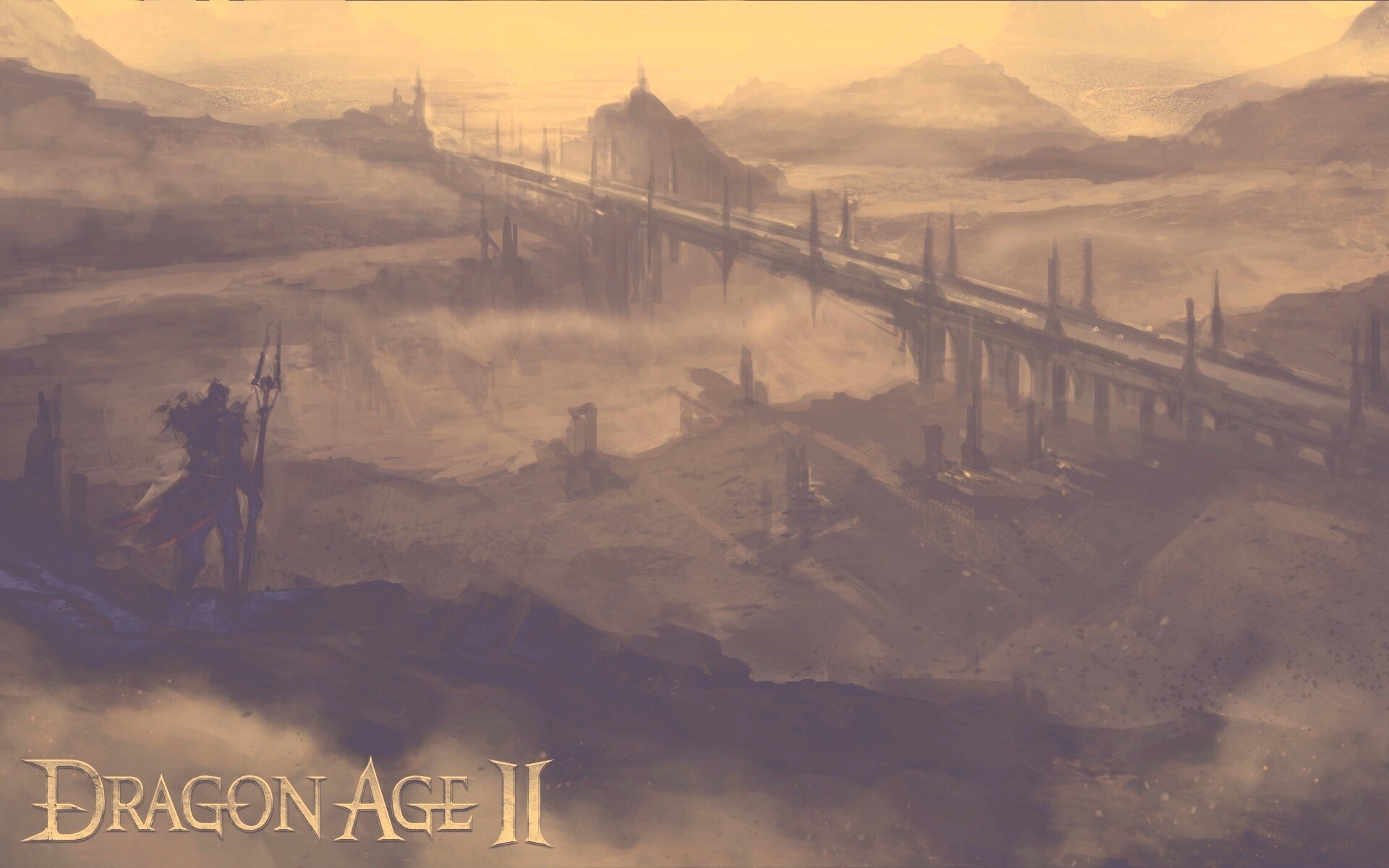Пейзаж Dragon Age обои