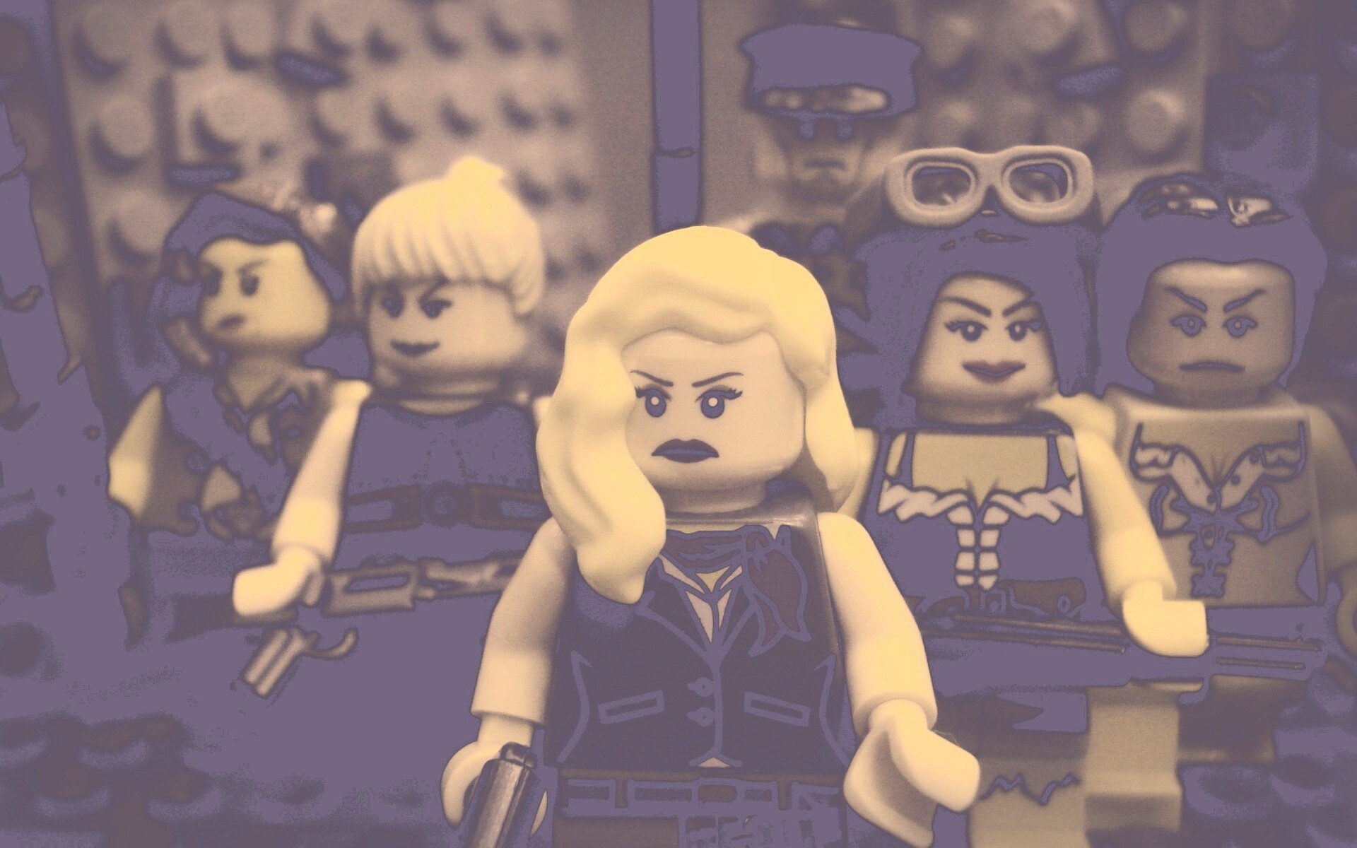 Sucker Punch в мире Lego обои