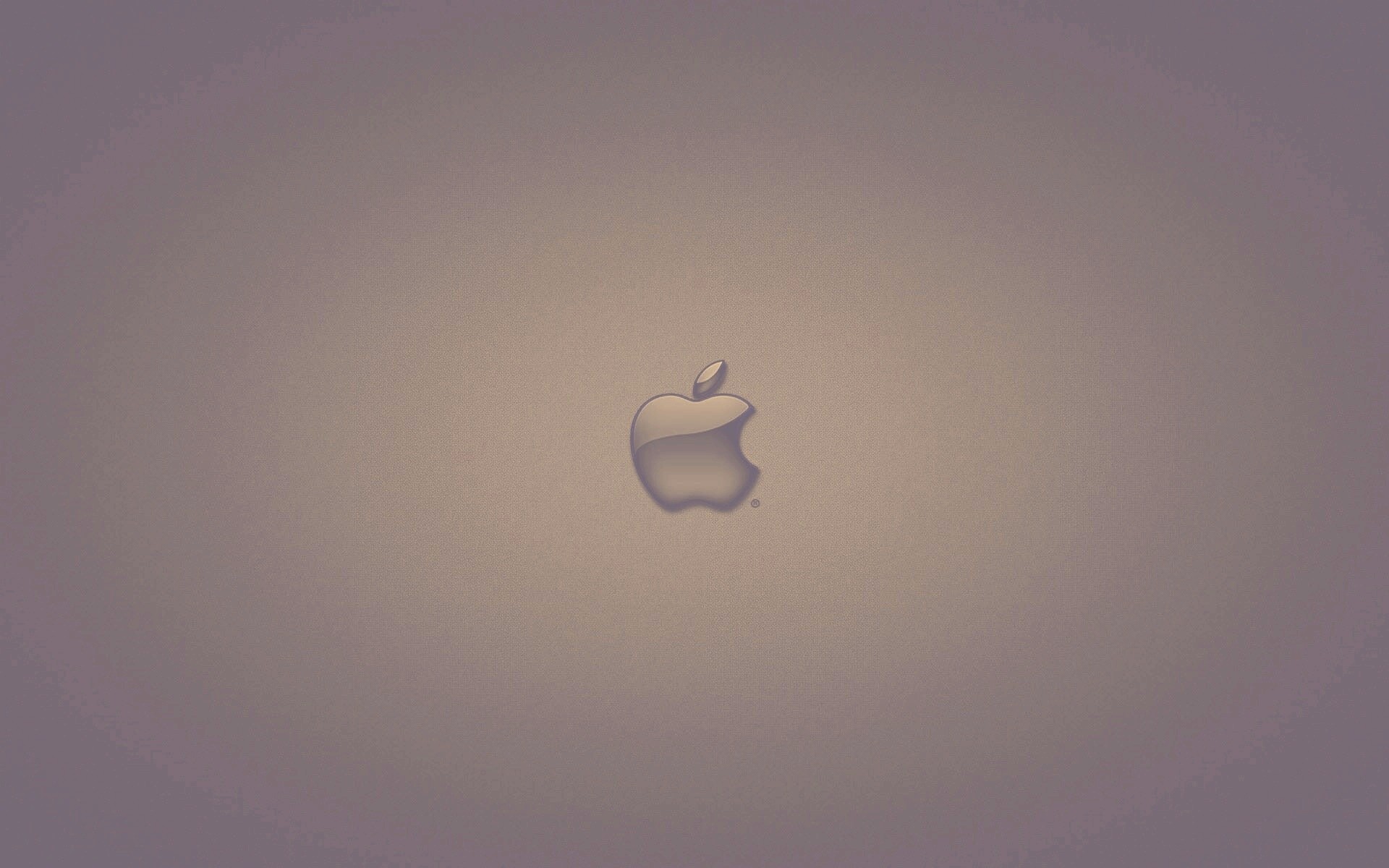 Логотип apple в стекле обои