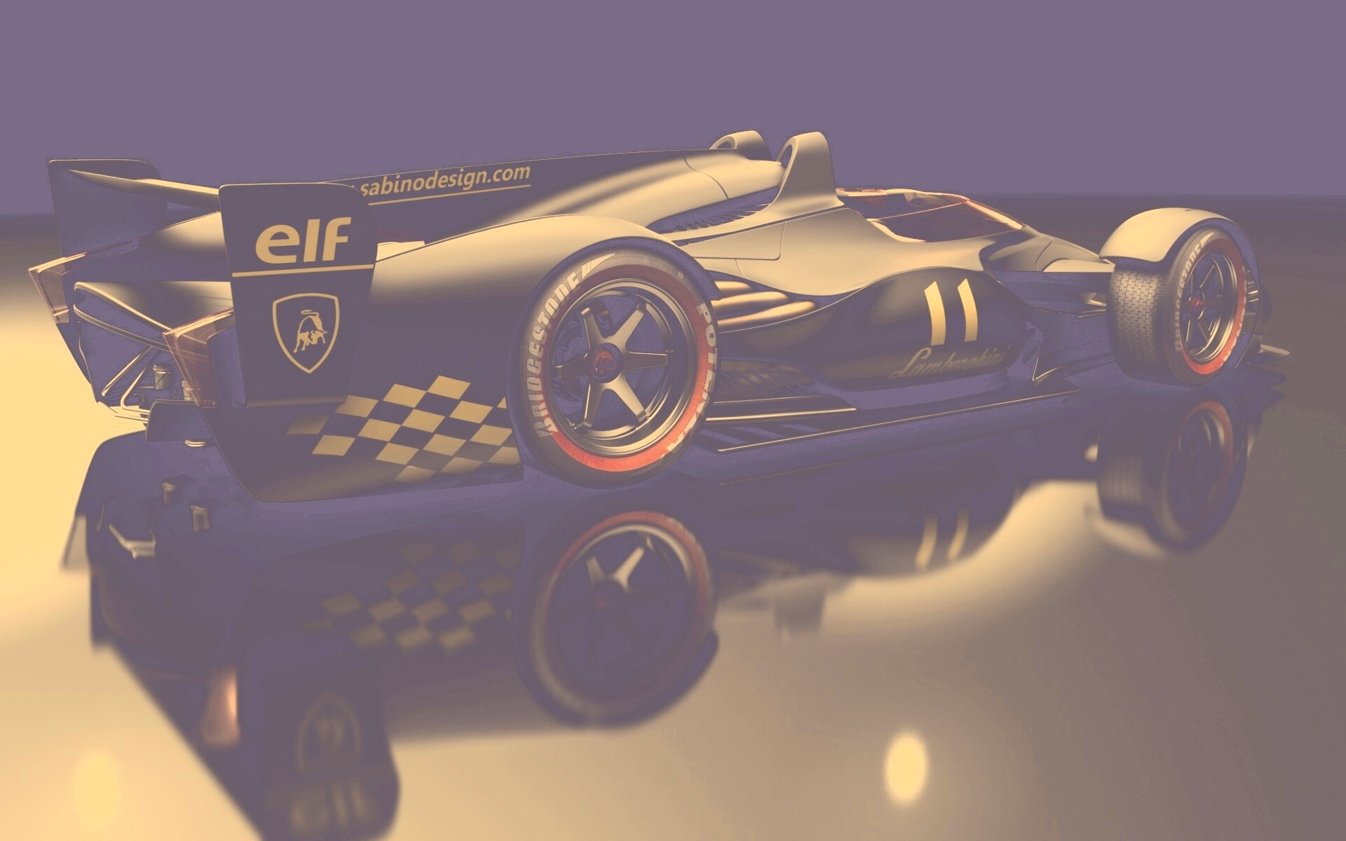 Болид Lamborghini обои