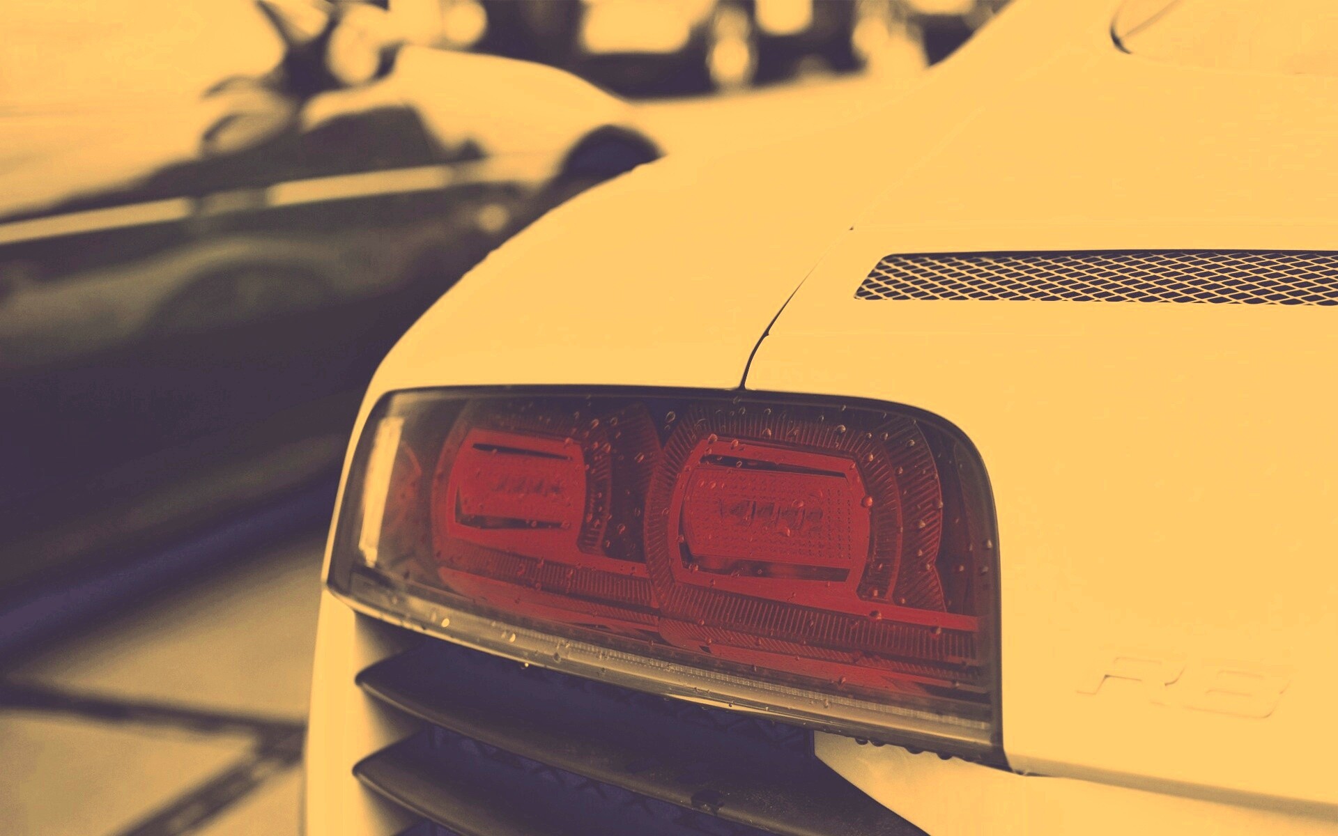 Задняя фара Audi R8 обои