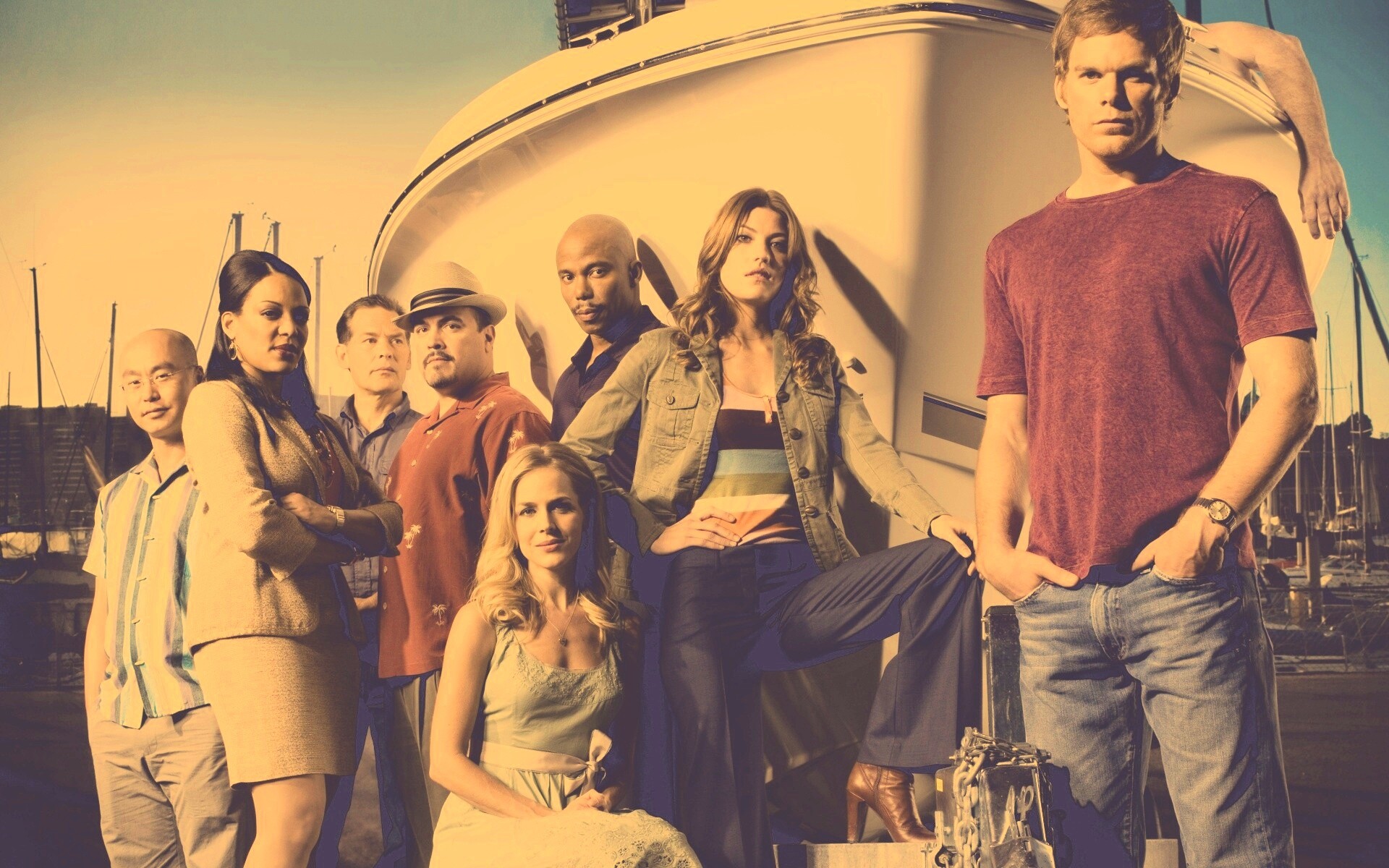 Персонажи сериала Dexter обои