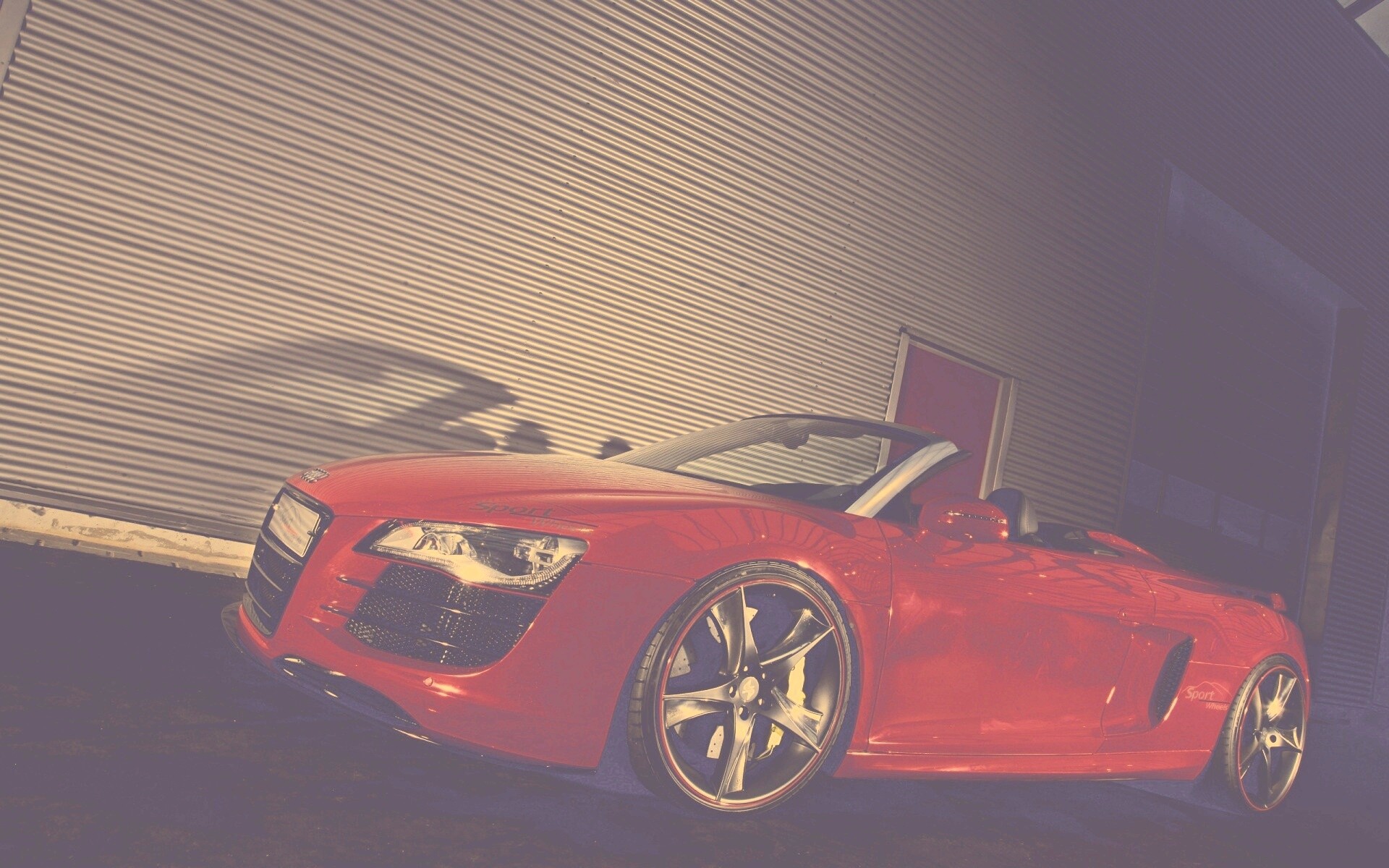 Audi R8 кабриолет обои