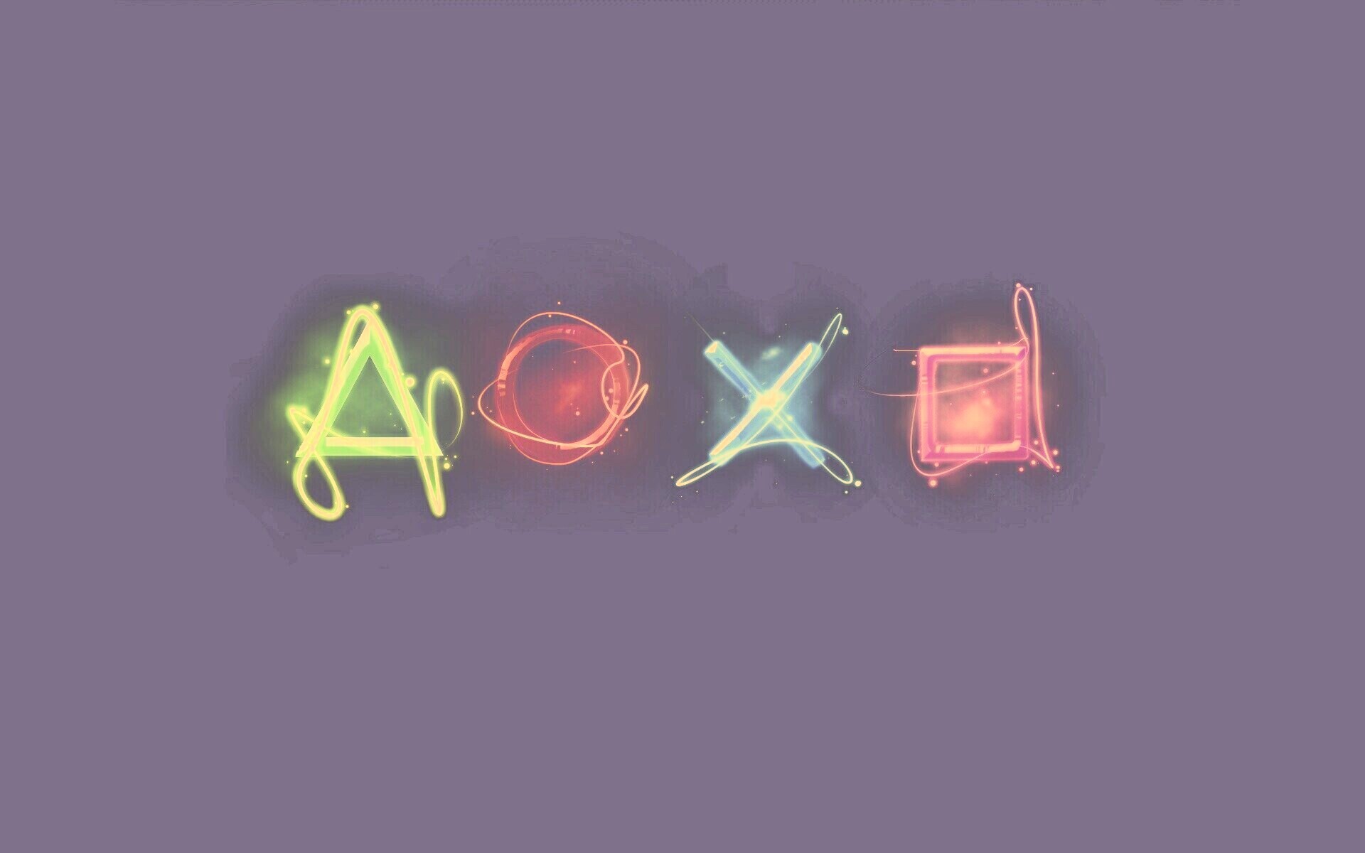 Кнопки контроллера Playstation обои