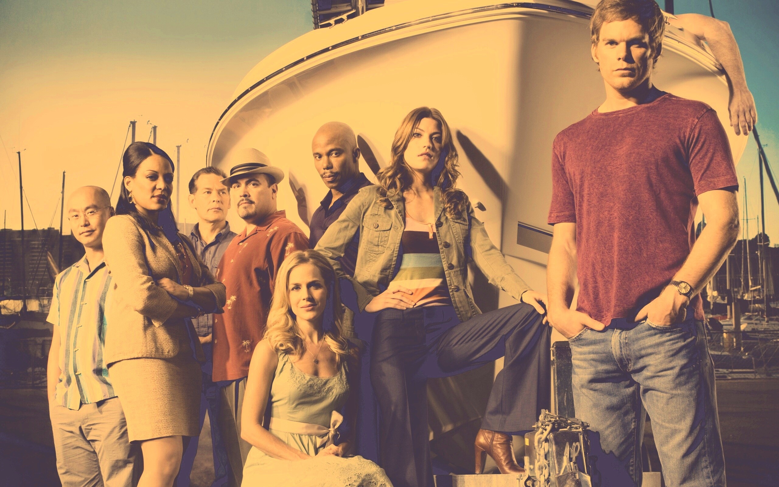 Персонажи сериала Dexter обои