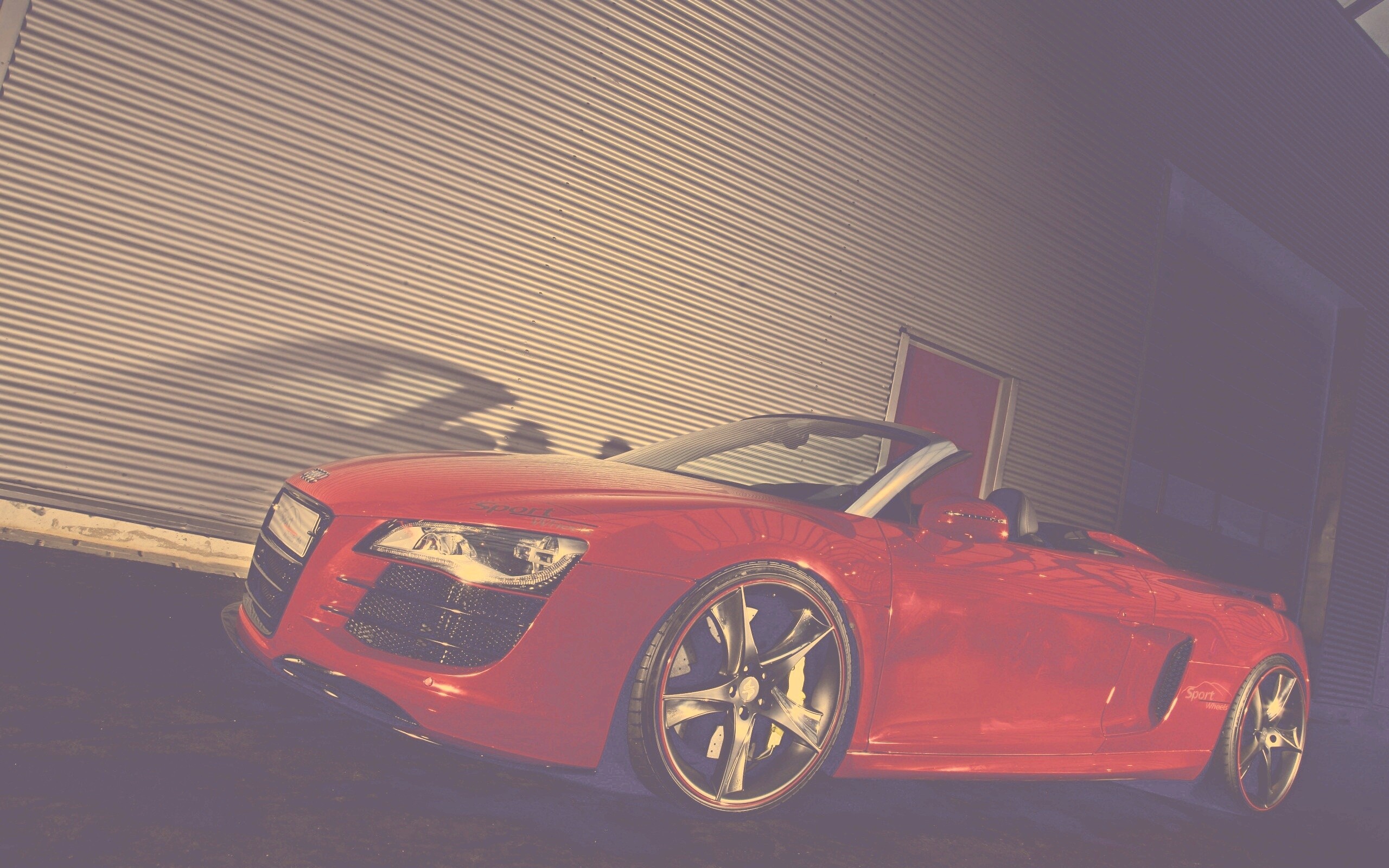 Audi R8 кабриолет обои