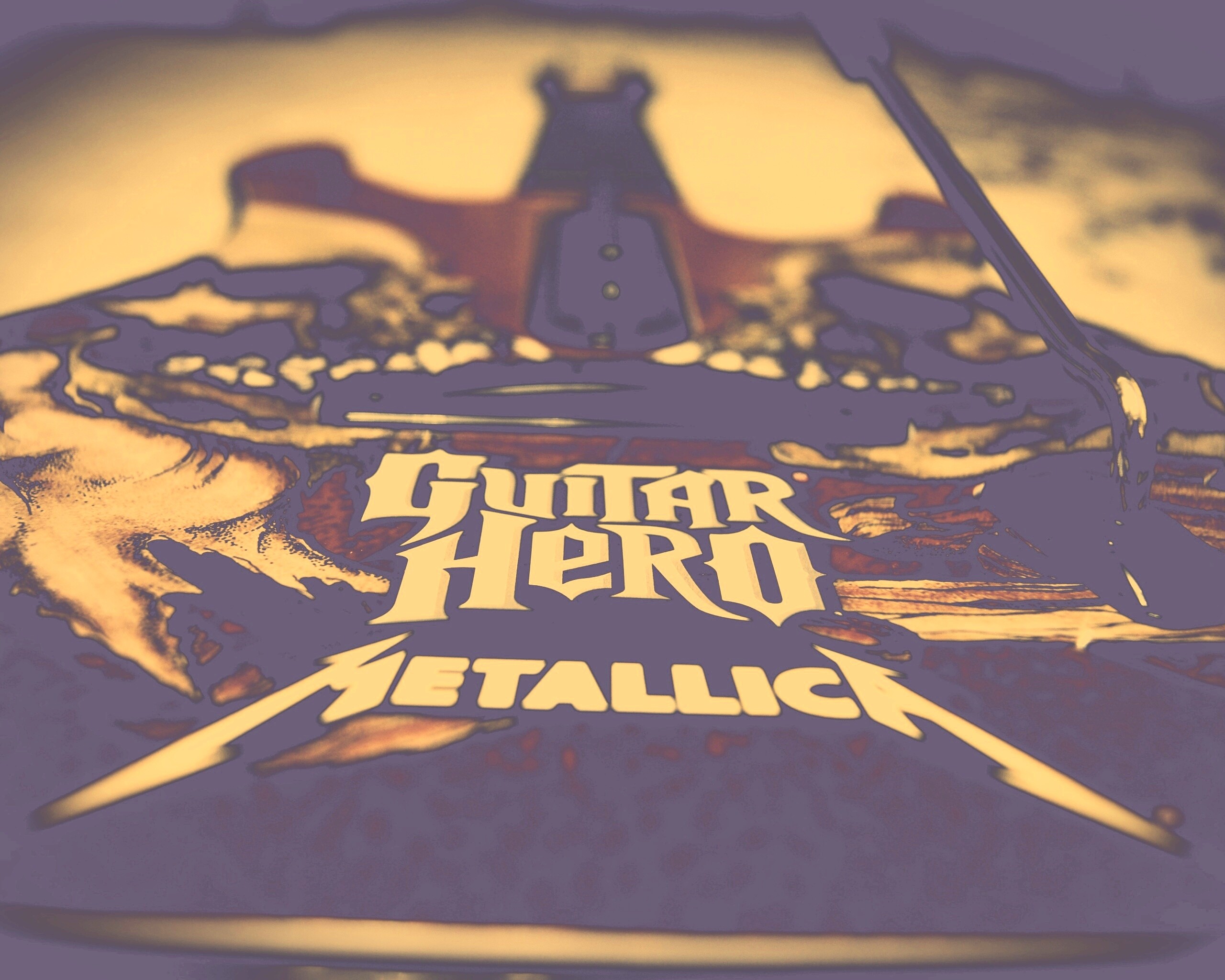 Контролер для Guitar Hero с Металликой обои