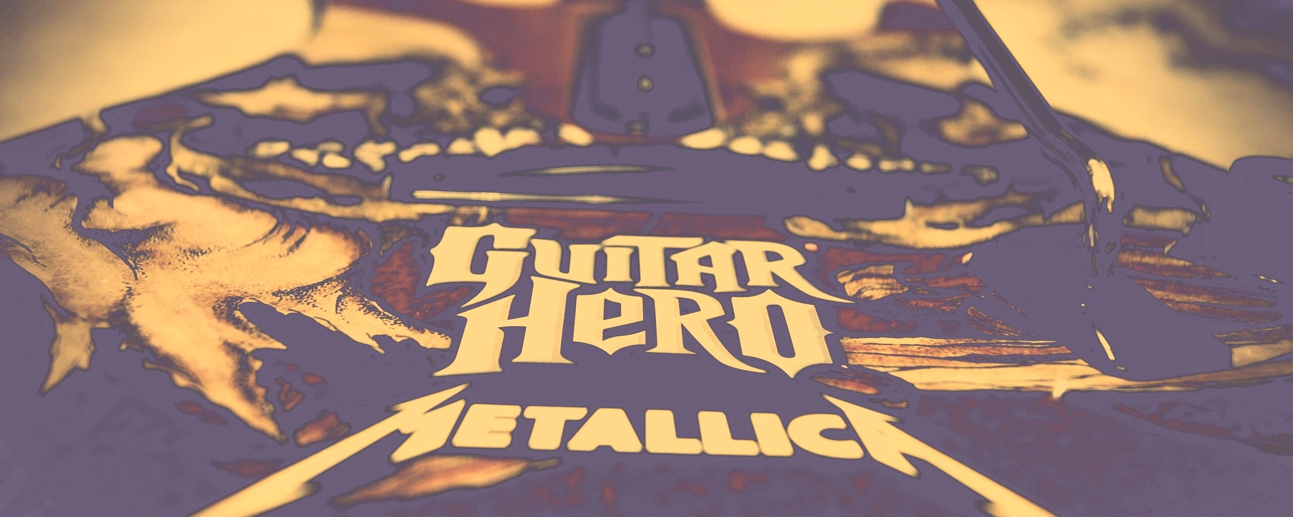 Контролер для Guitar Hero с Металликой обои