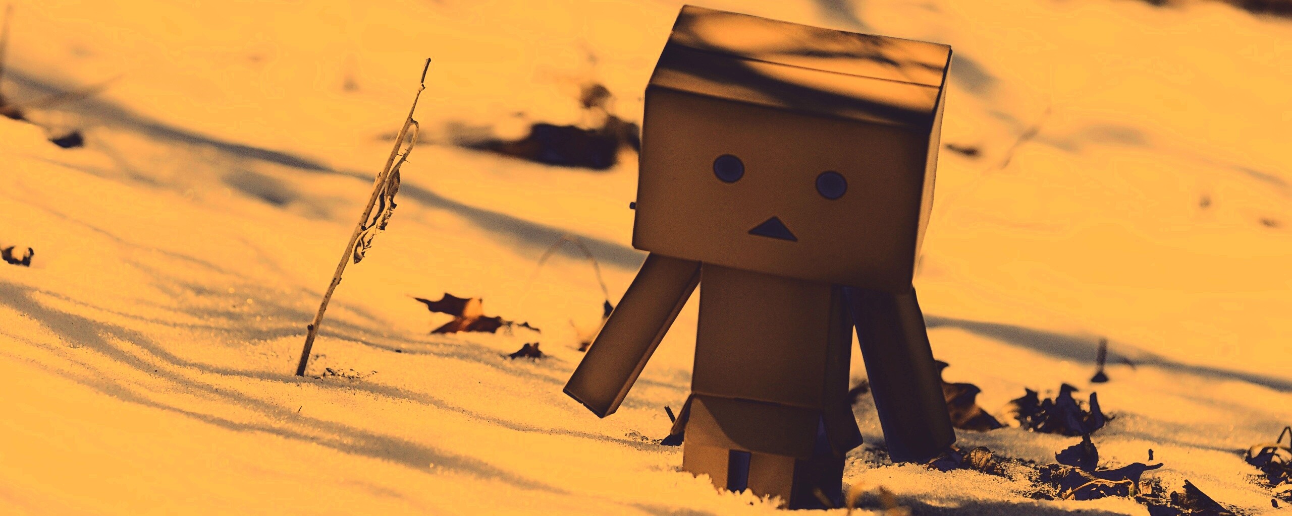 Данбо зиомой обои