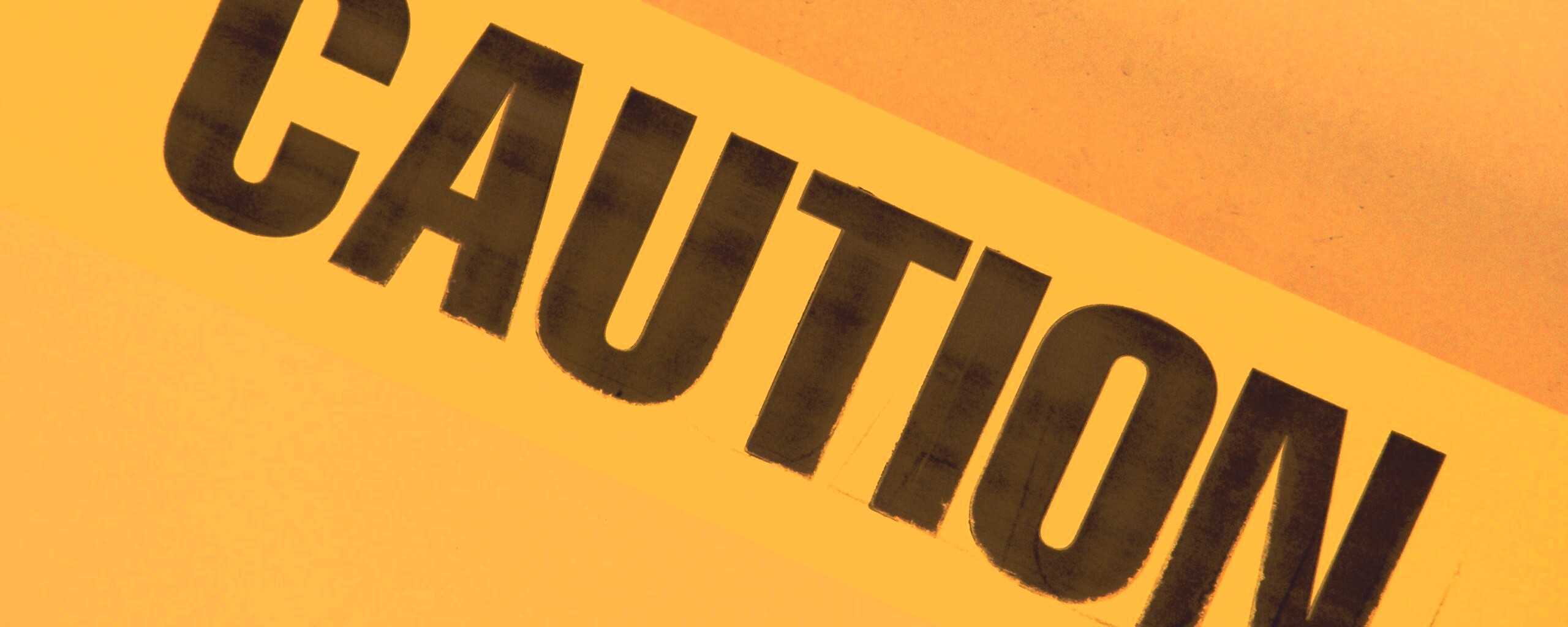 Caution  обои