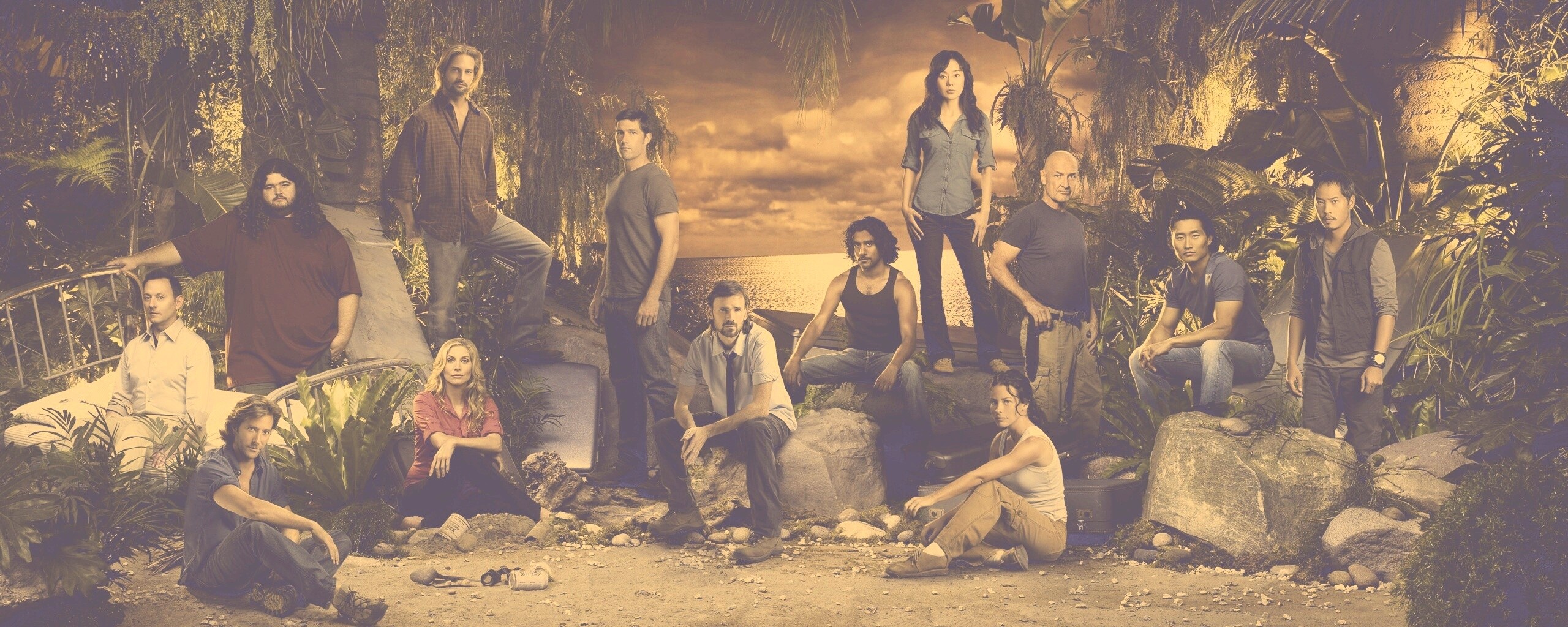 Герои сериала LOST обои