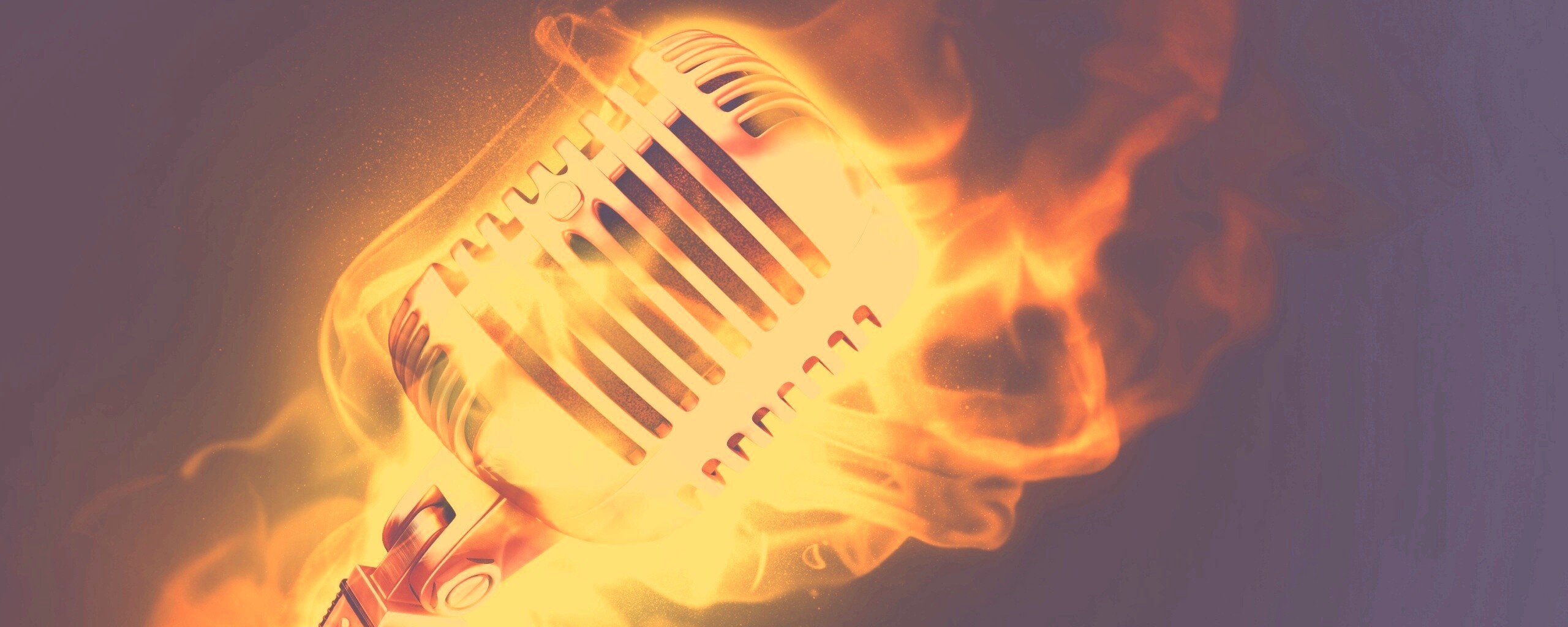 On fire! обои