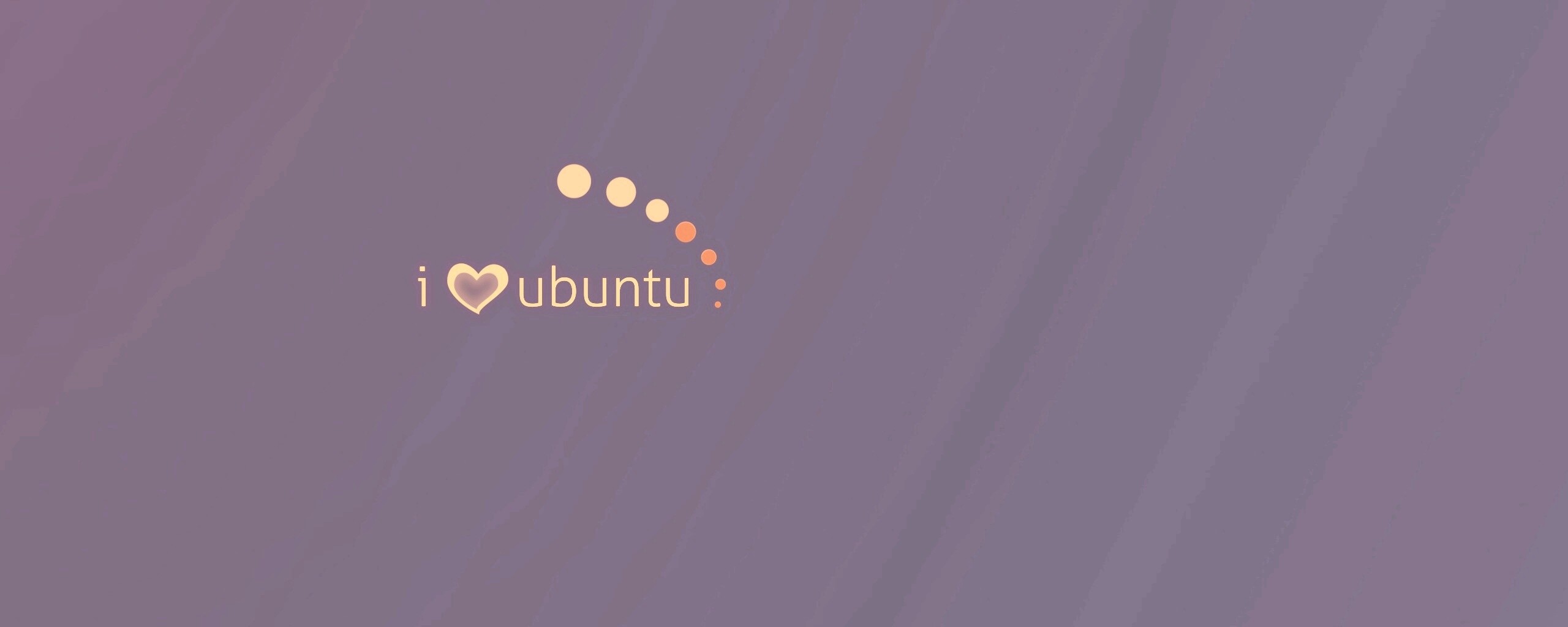 Я люблю убунту обои