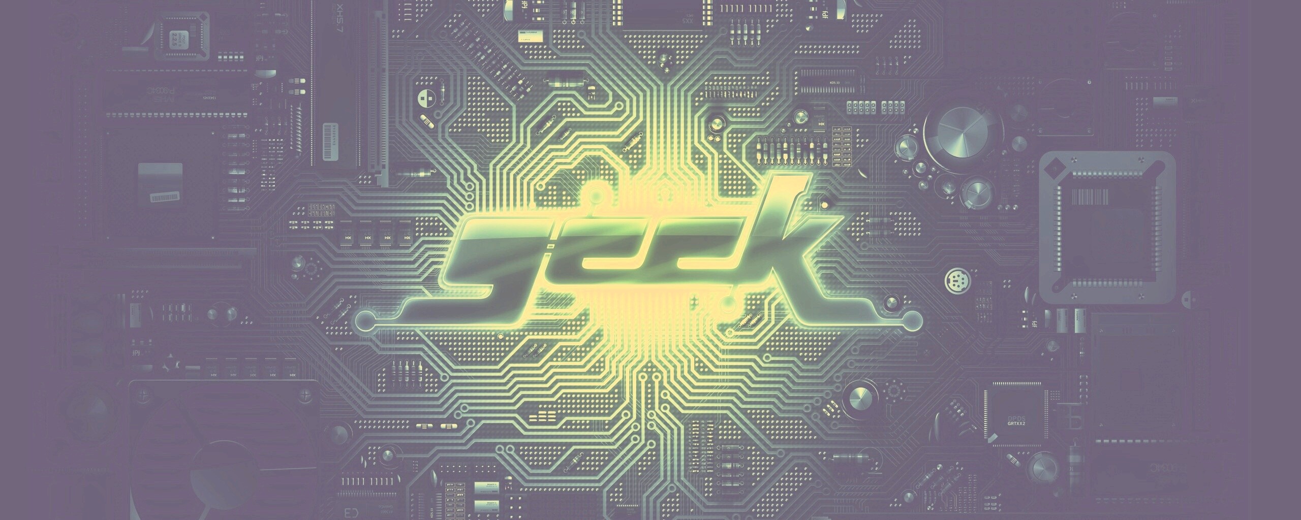 Печатная плата Geek обои