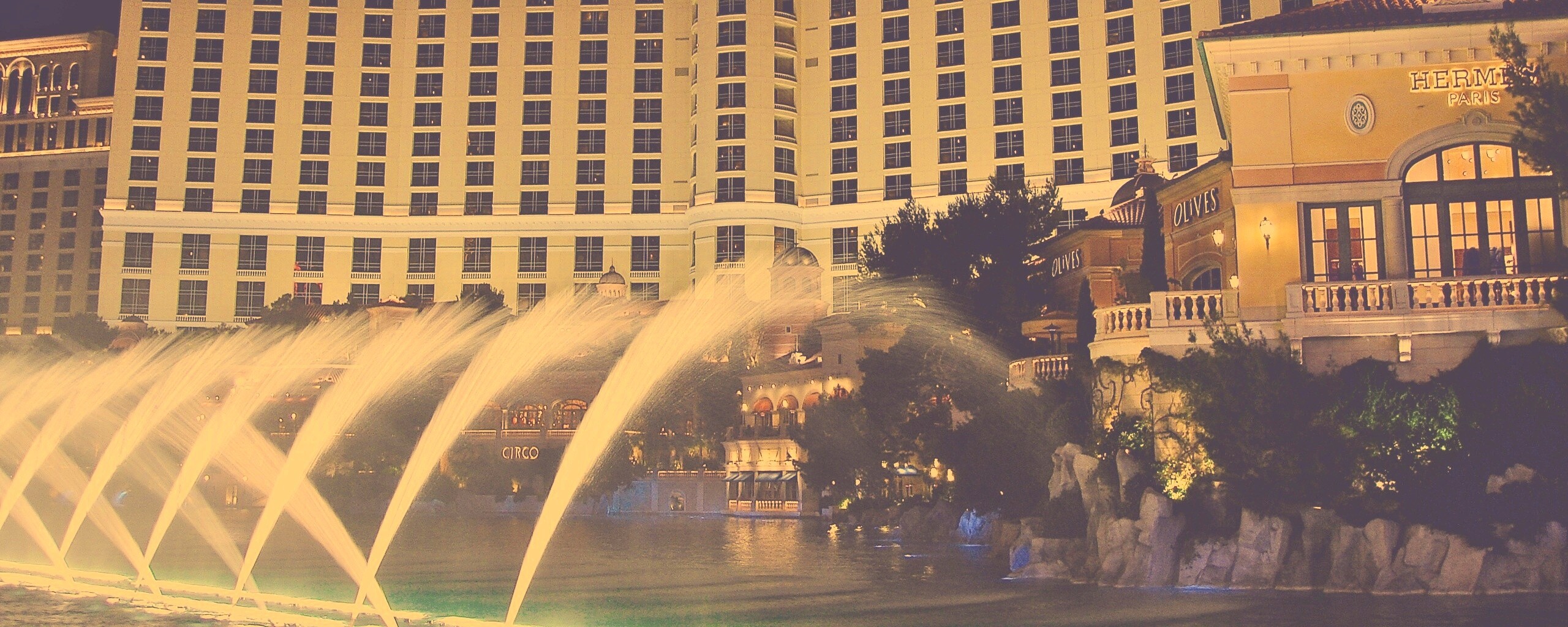 Казино Bellagio в Лас-Вегасе обои
