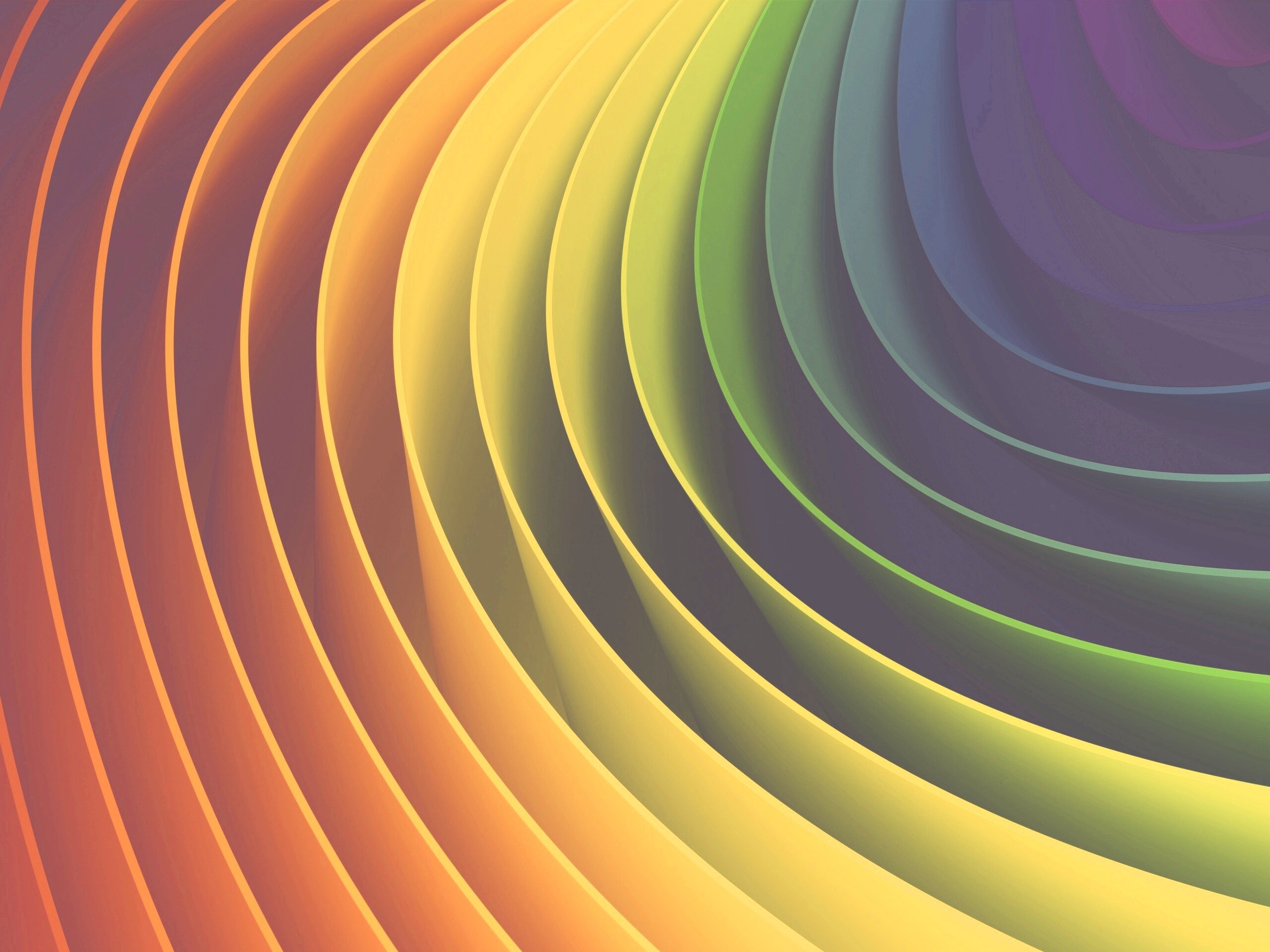 Радуга может быть такой обои