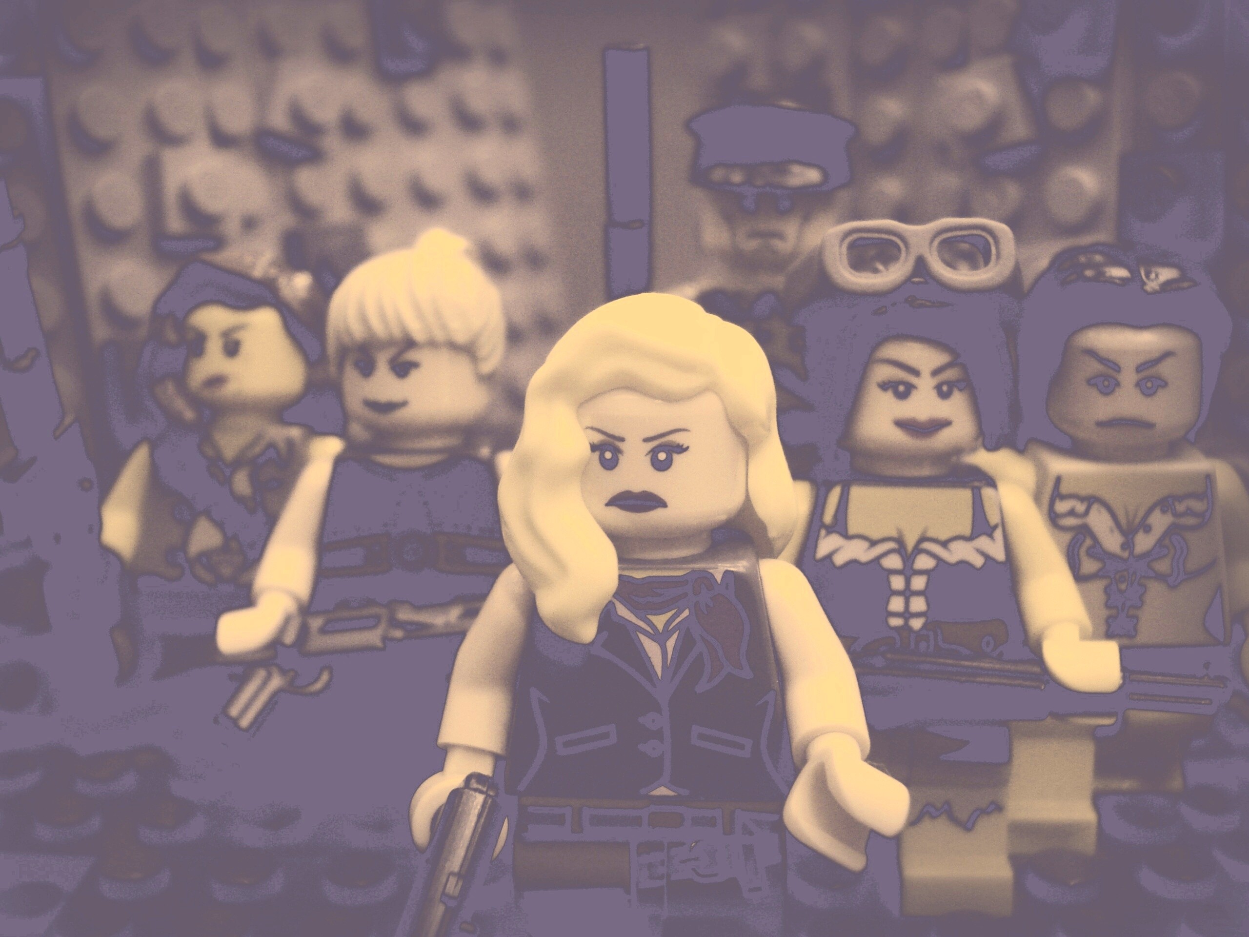 Sucker Punch в мире Lego обои