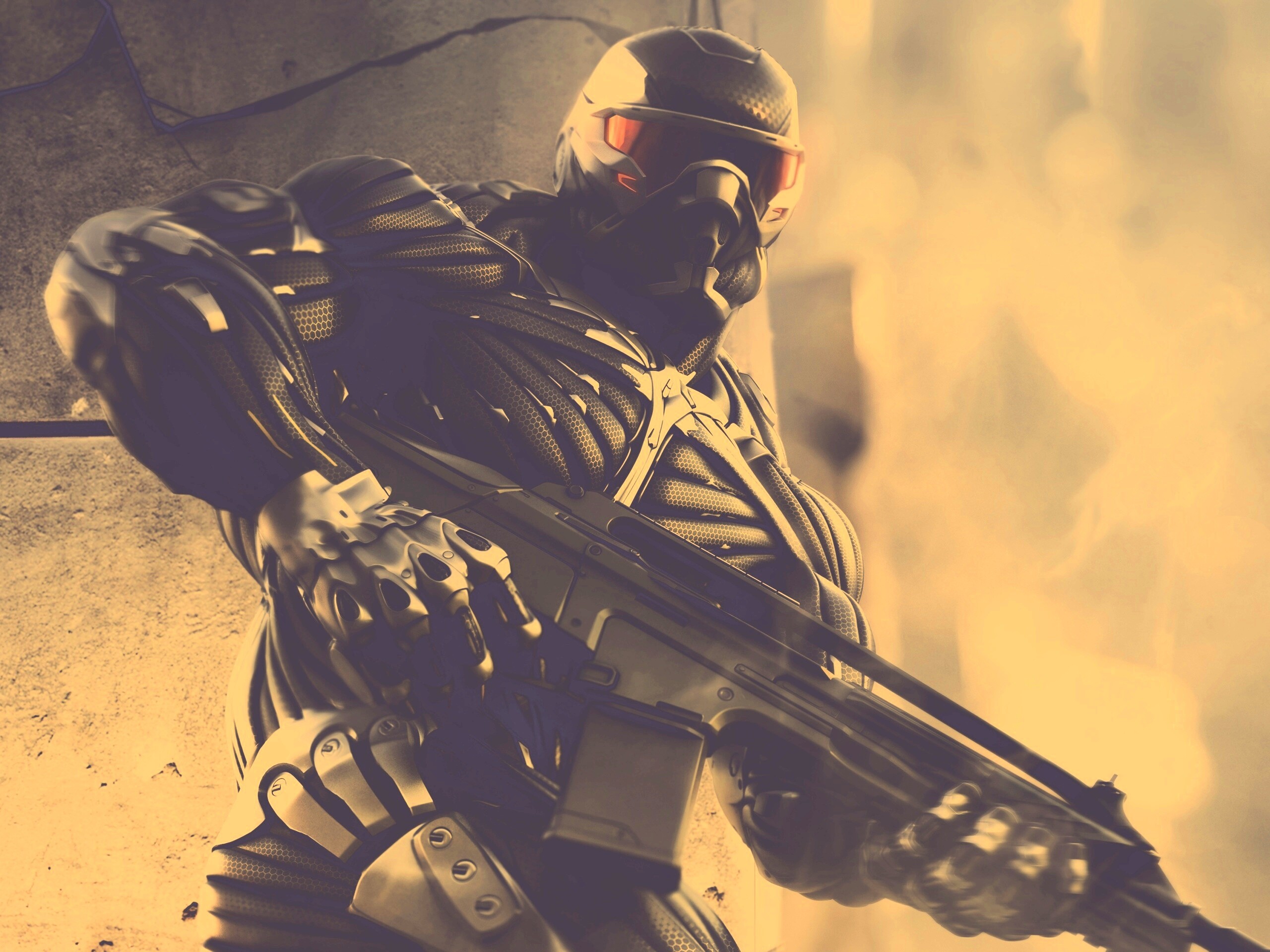 Пророк из Crysis 2 обои