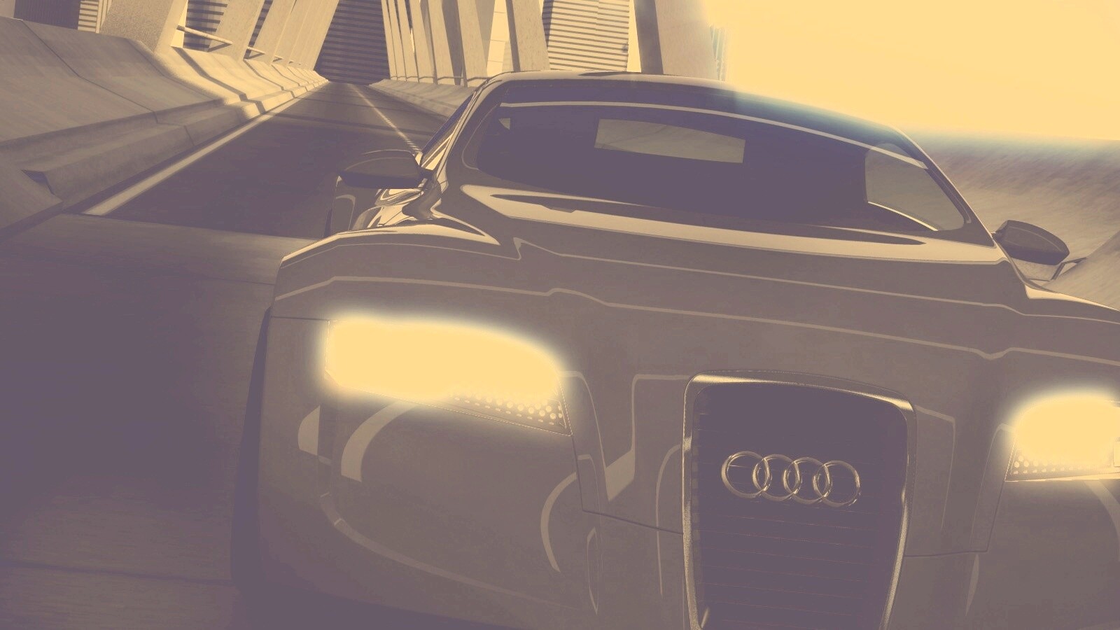 Концепт Audi-R Zero обои