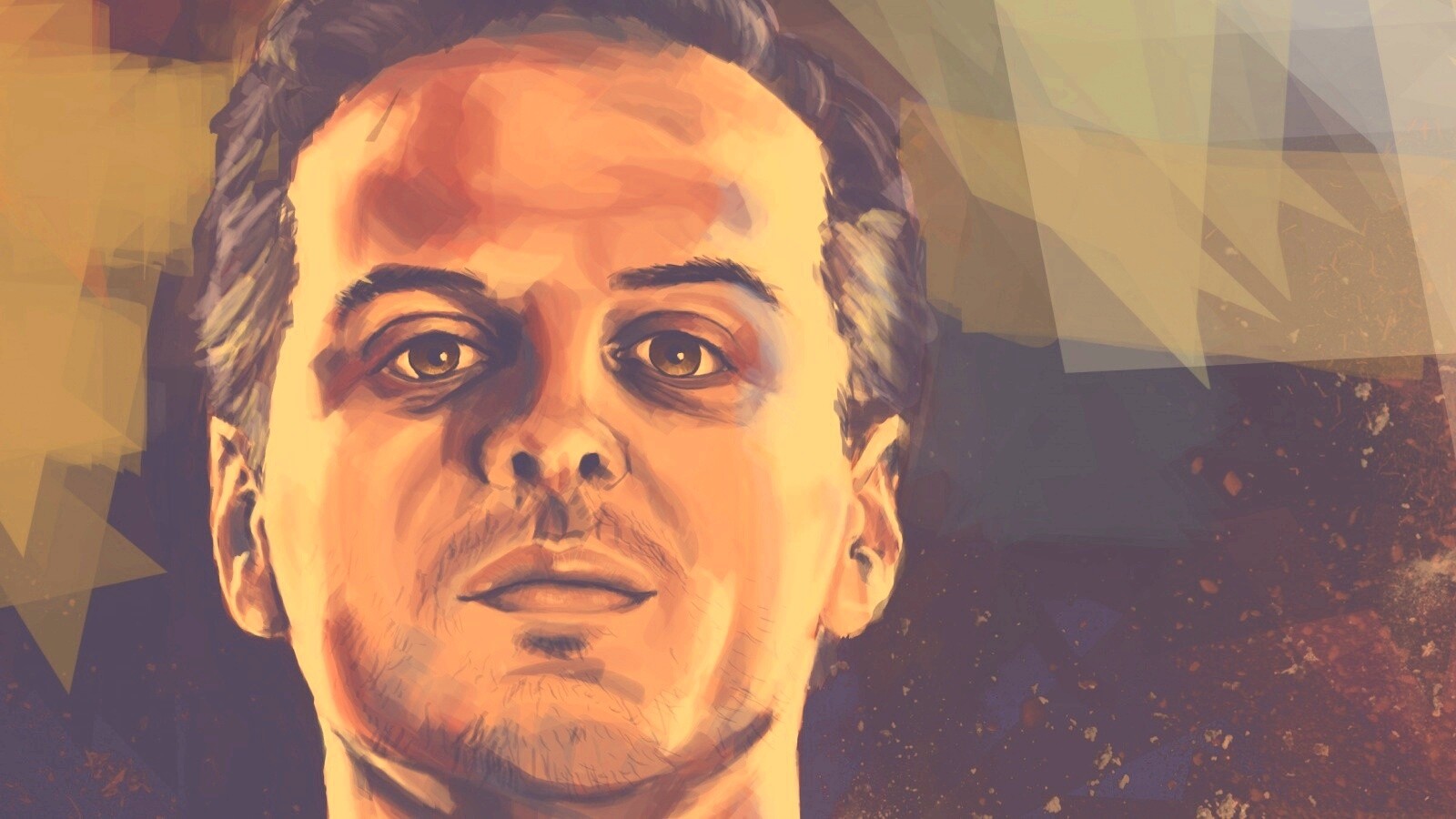 Портрет Джима Мориарти обои