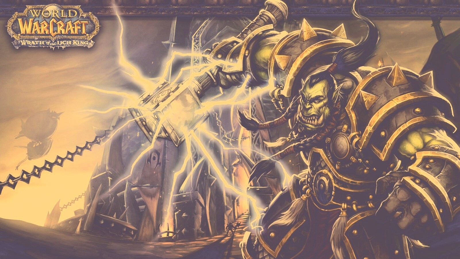 Орк из WOW обои