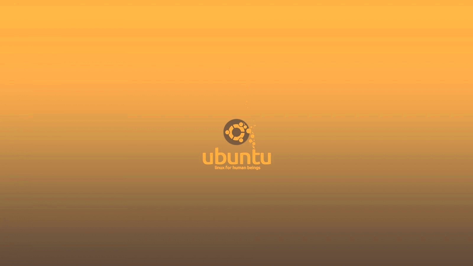 Логотип Ubuntu обои