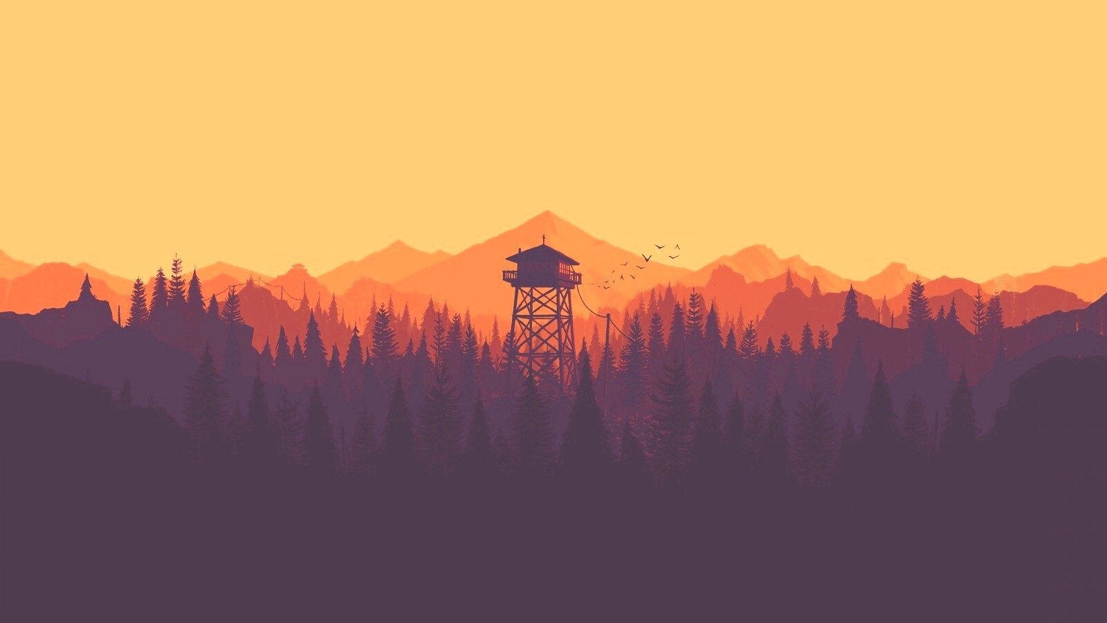 Firewatch обои