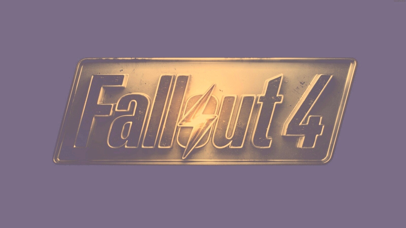 Fallout4 logo обои