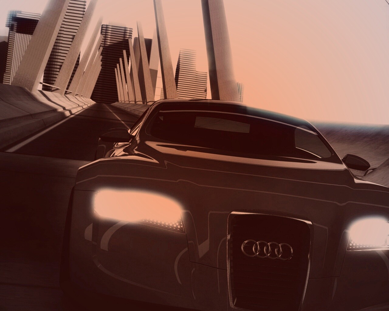Концепт Audi-R Zero обои