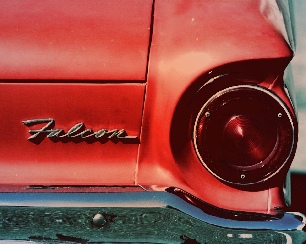 Зад  автомобиля Ford Falcon обои